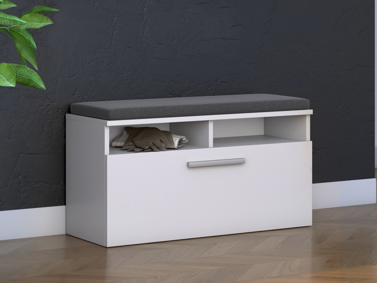 Batų dėžė Mandeville 189 (Balta)