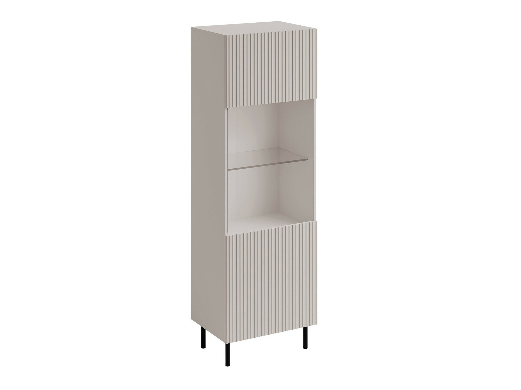 Šviesiai rudos lentynos