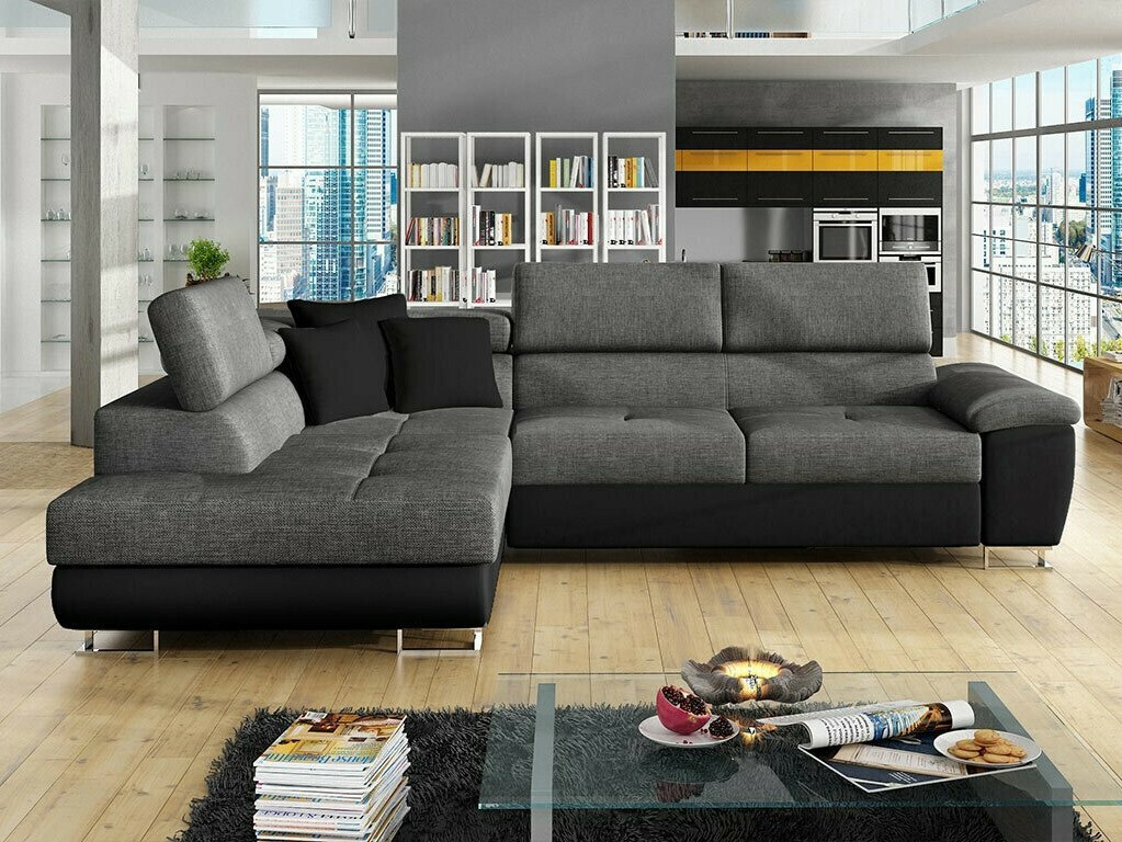 Minkštas kampas Comfivo Ruta III (Soft 011 + Lux 06)