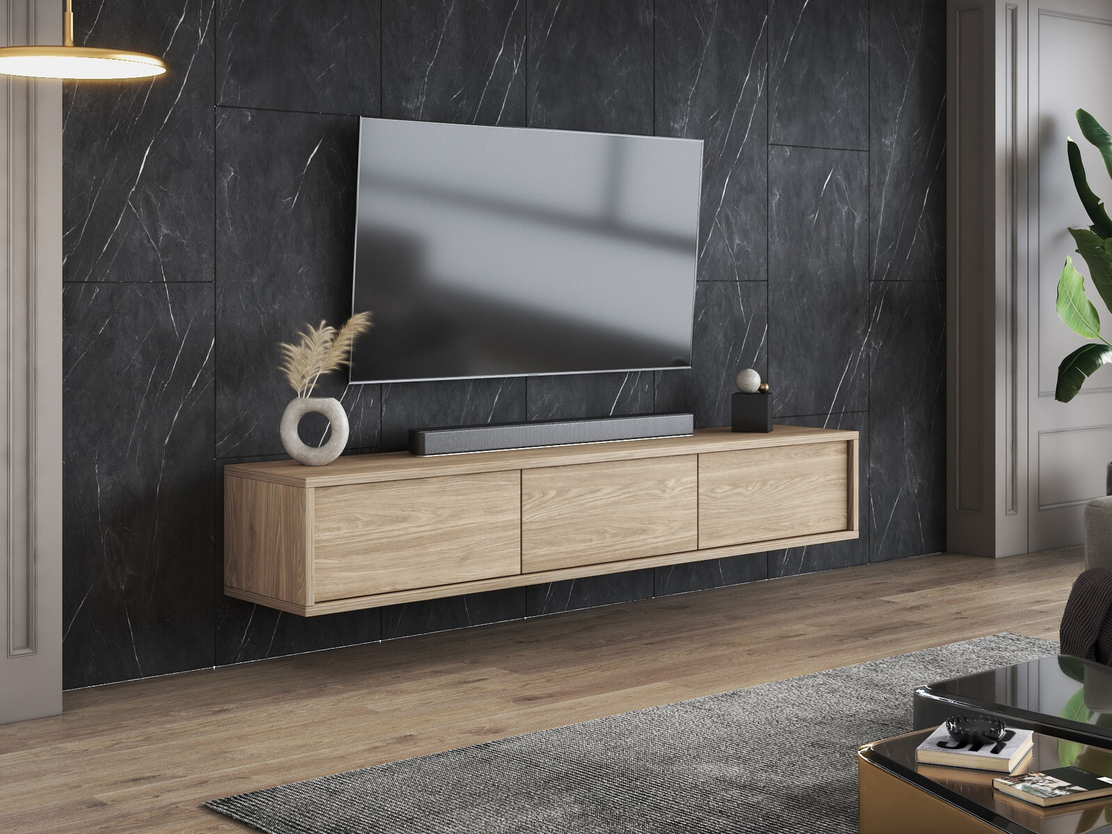 TV staliukas Austin 324 (Ąžuolas)