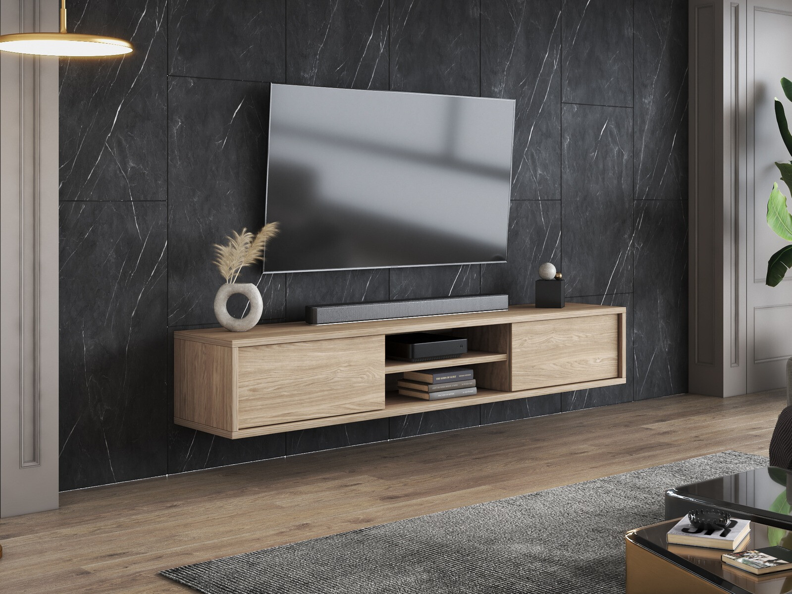 TV staliukas Austin 326 (Ąžuolas)