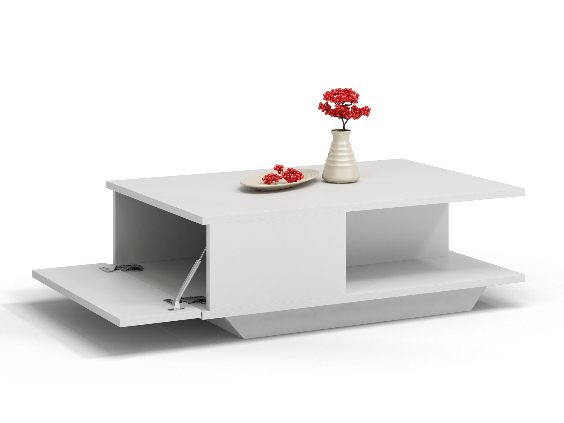 Žurnalinis staliukas Mandeville 205 (Balta)