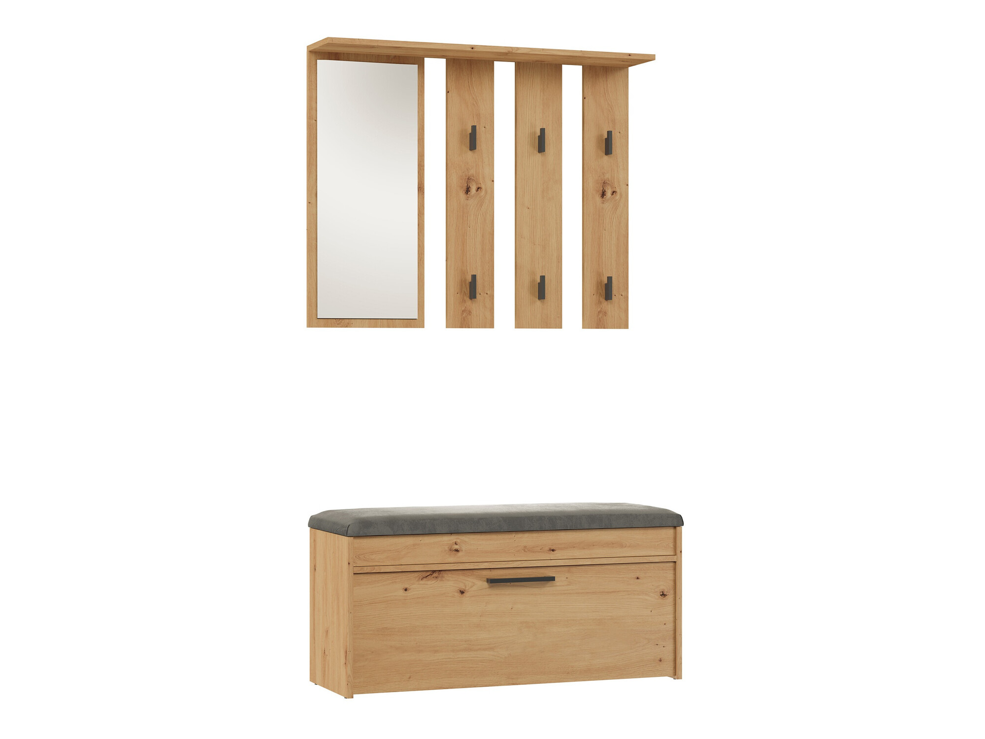 Prieškambario komplektas Mandeville 218 (Artisan ąžuolas)