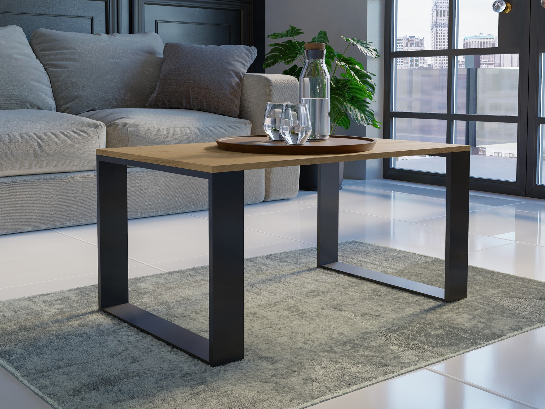 Žurnalinis staliukas Mandeville 217 (Artisan ąžuolas)