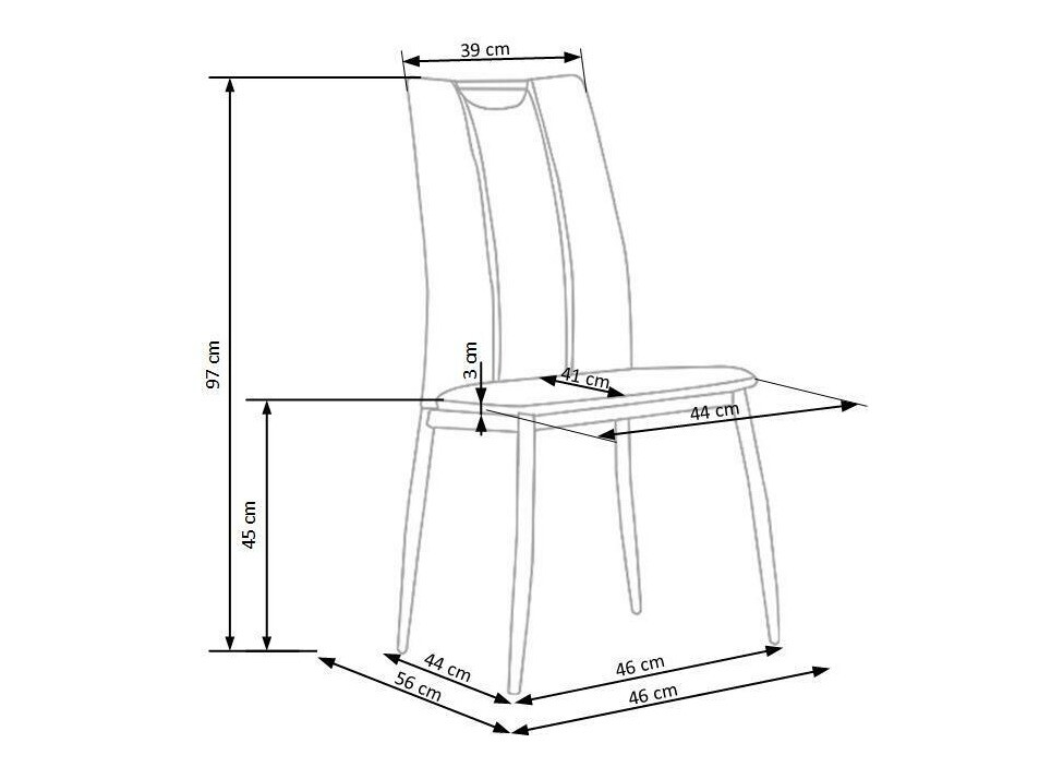 Kėdė Houston 249 (Juoda)