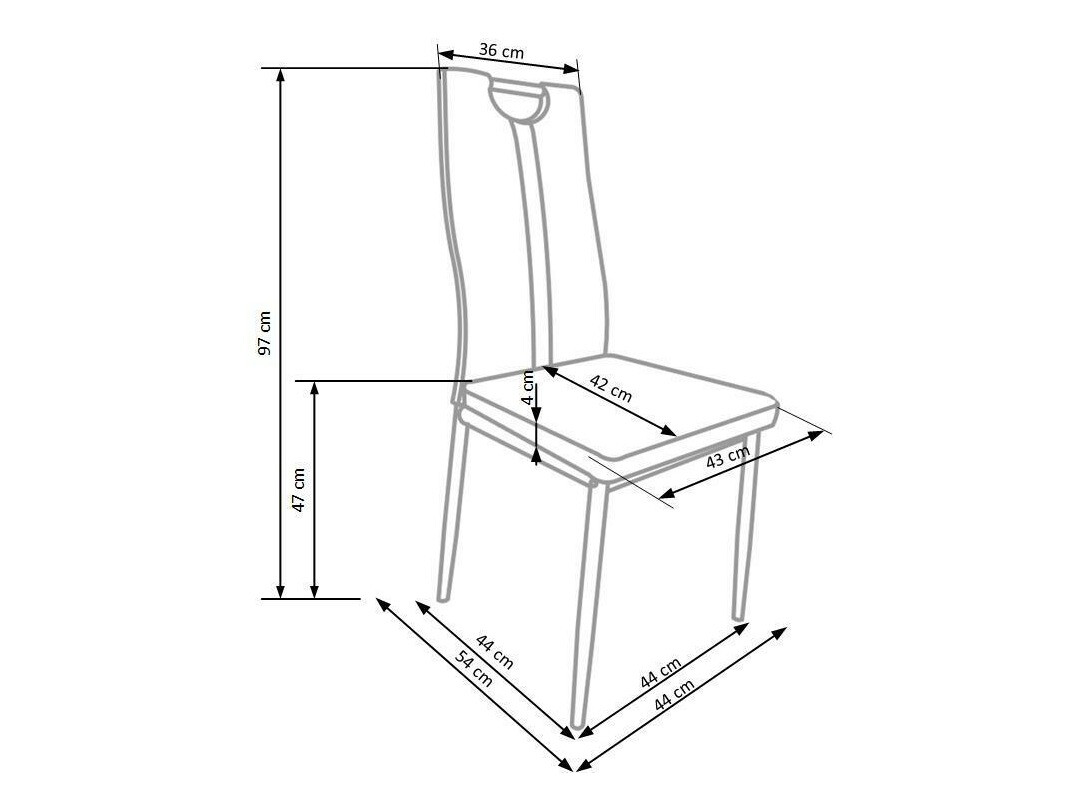 Kėdė Houston 252 (Juoda)