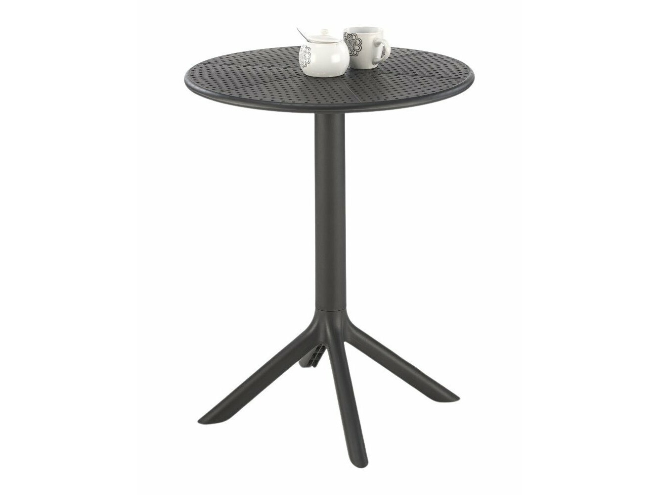 Lauko stalas Houston 1635 (Juoda)