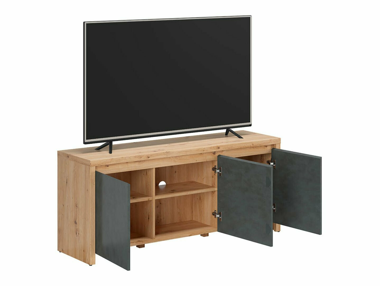 TV staliukas Nolcire 103 (Artisan ąžuolas + Matera pilka)