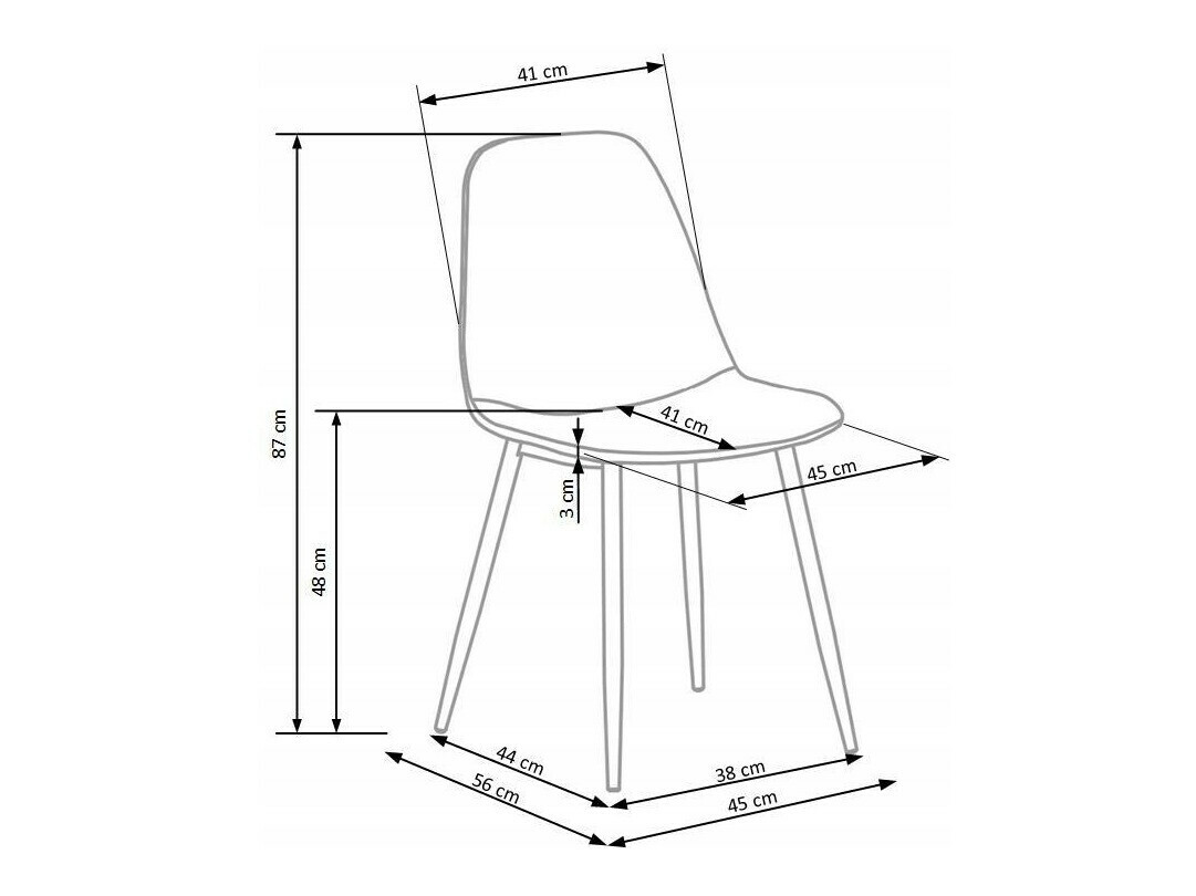 Kėdė Houston 983 (Tamsi mėlyna)