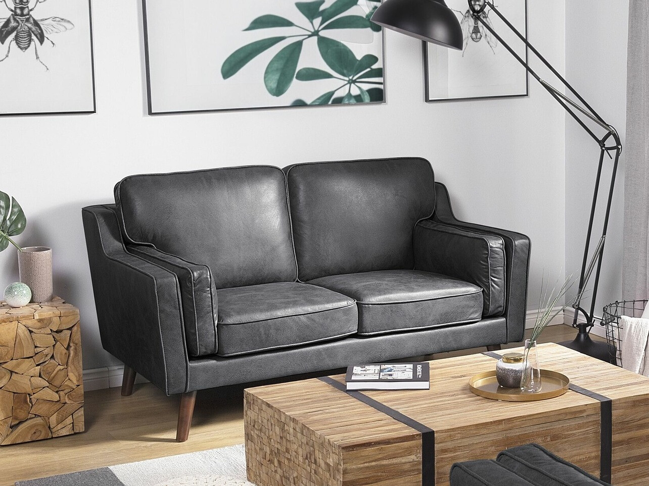 Sofa Berwyn 254 (Tamsi pilka)