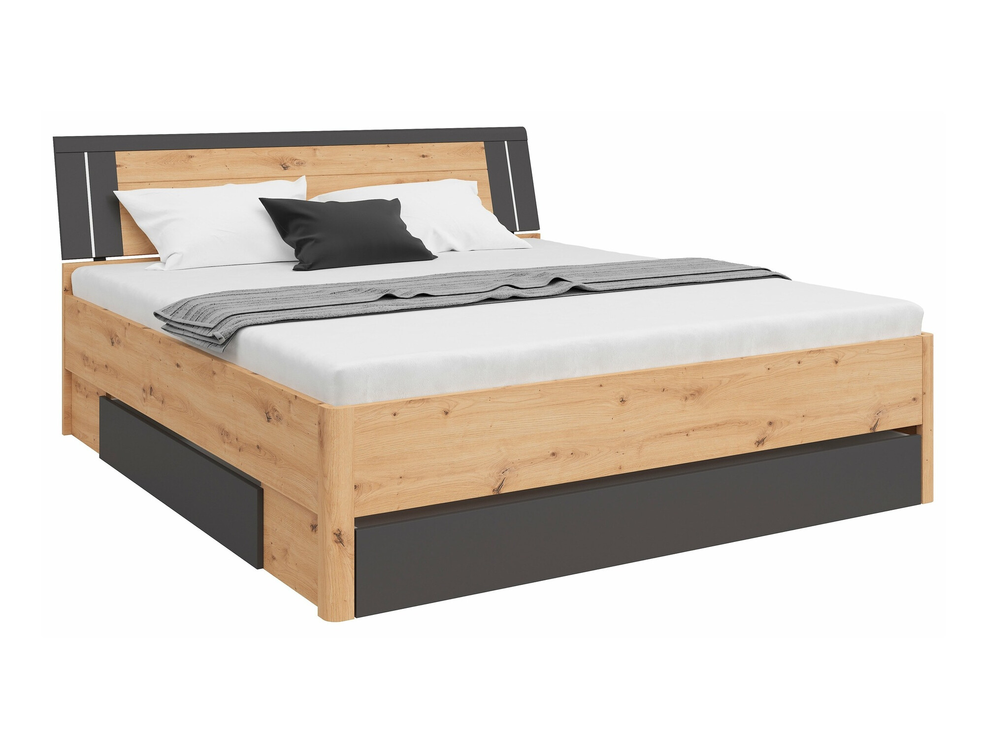 Lova Nolalo 103 (Artisan ąžuolas + Grafitas)