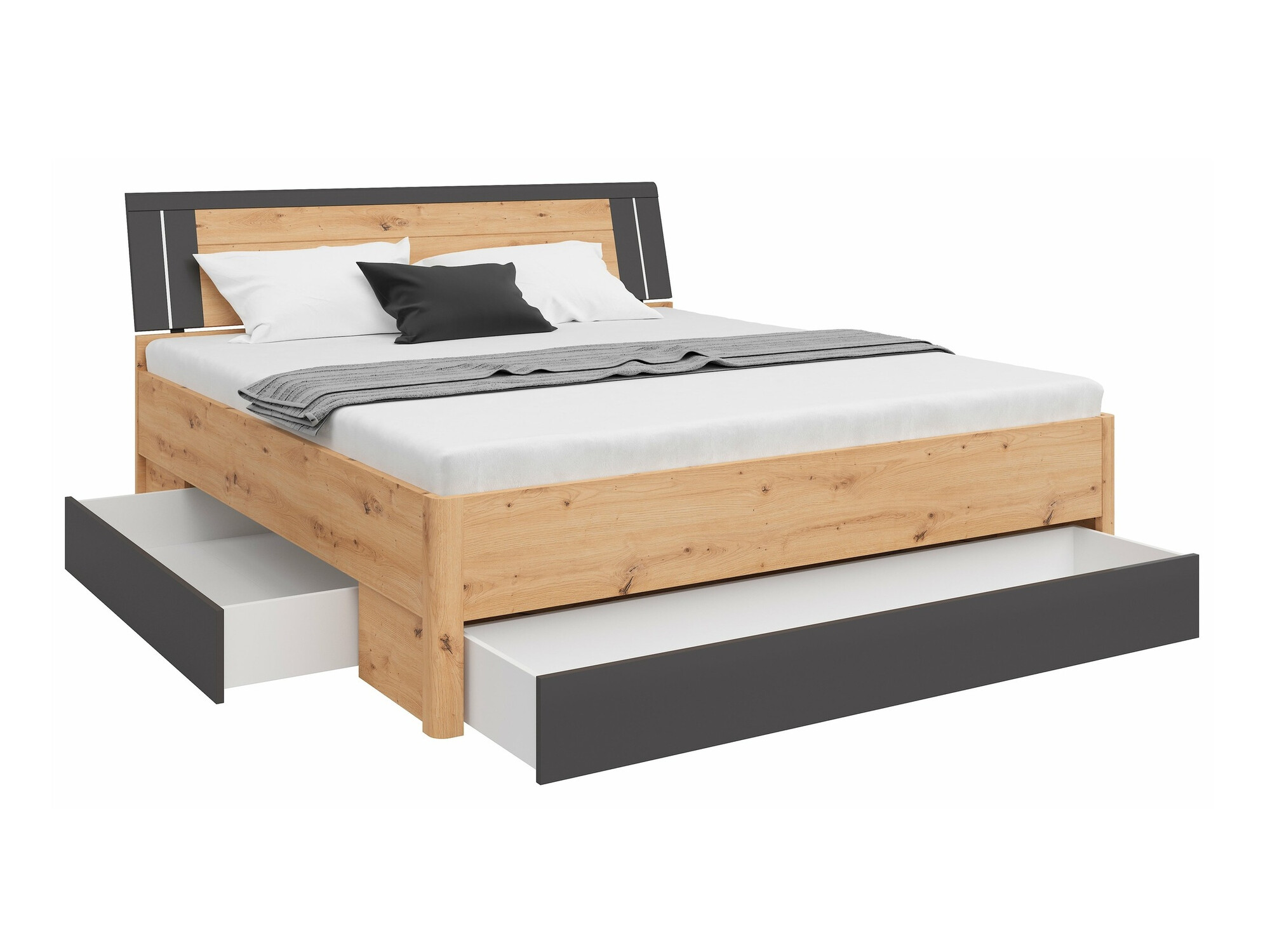 Lova Nolalo 103 (Artisan ąžuolas + Grafitas)