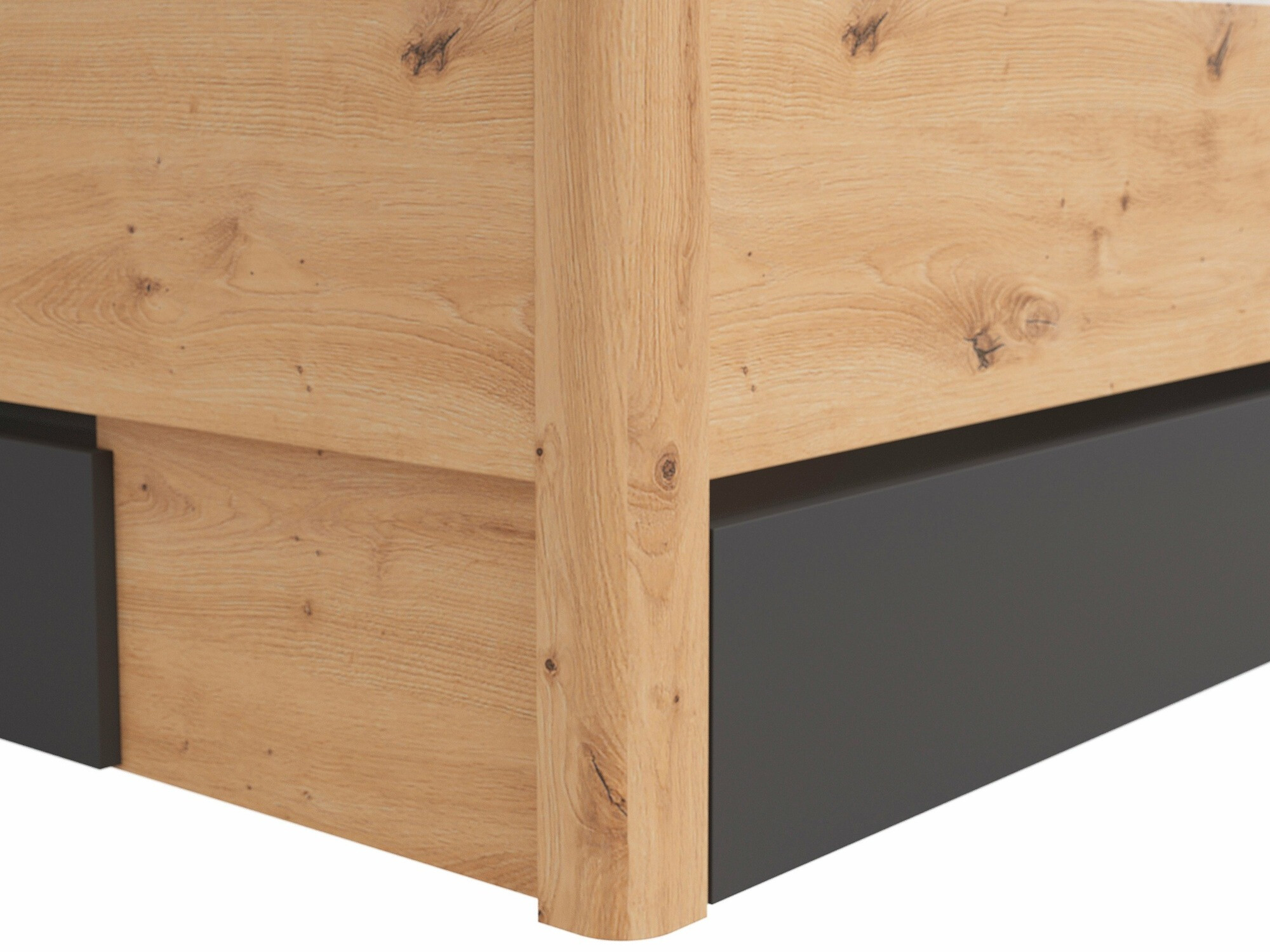 Lova Nolalo 103 (Artisan ąžuolas + Grafitas)