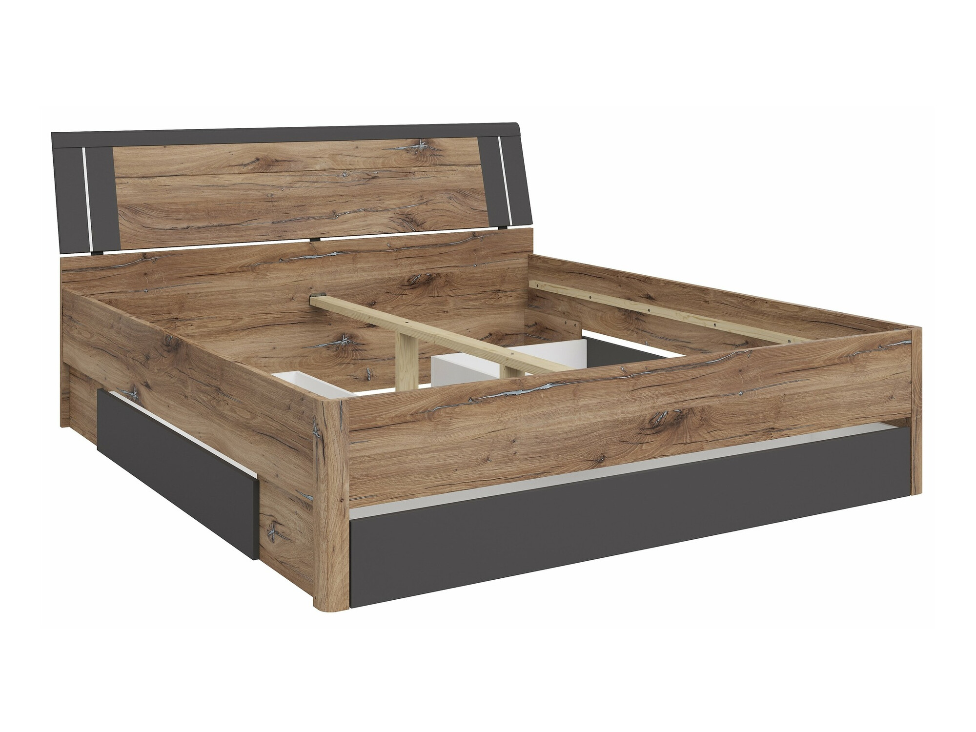 Lova Nolalo 103 (Tamsus ąžuolas + Grafitas)