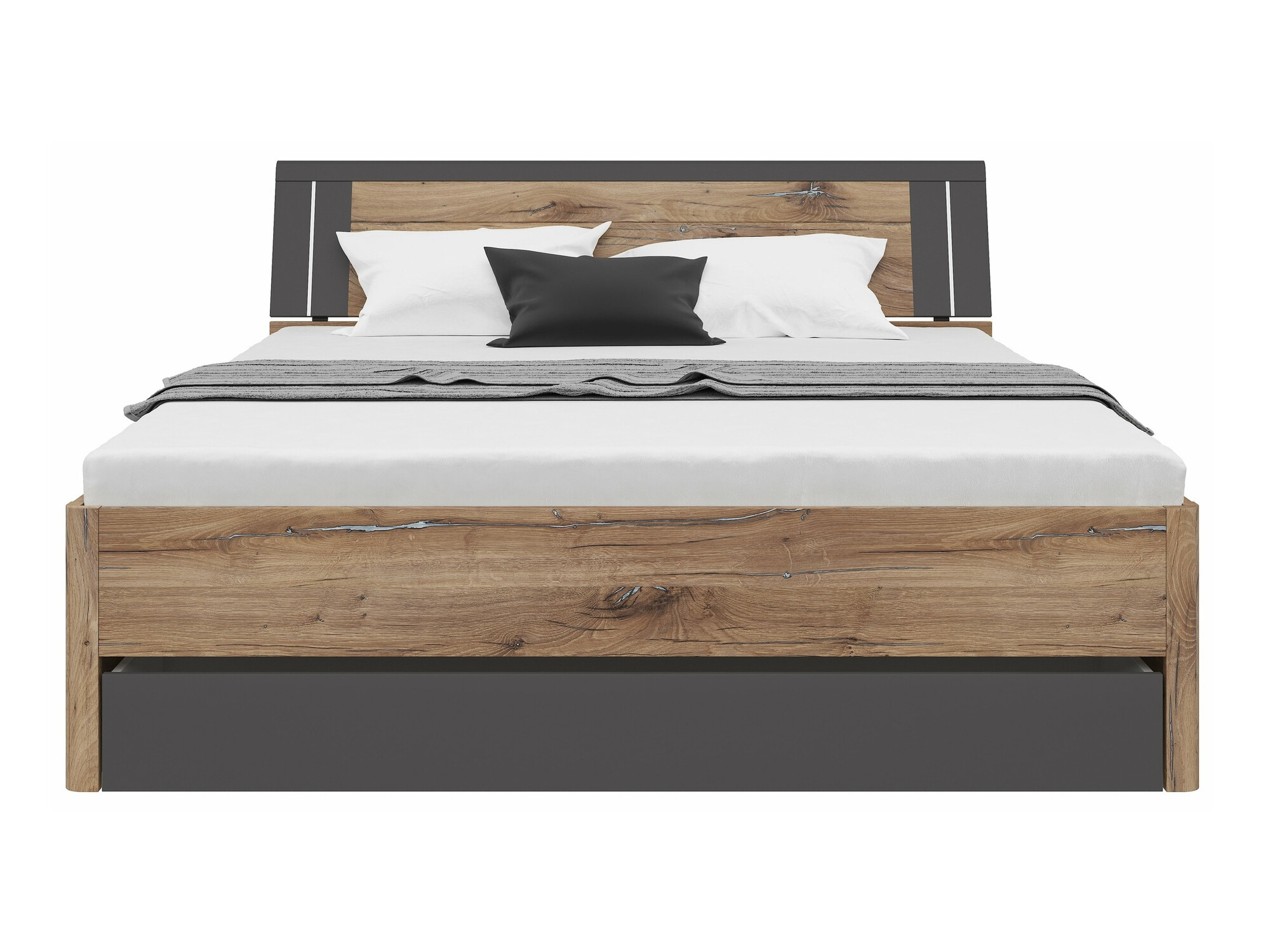 Lova Nolalo 103 (Tamsus ąžuolas + Grafitas)