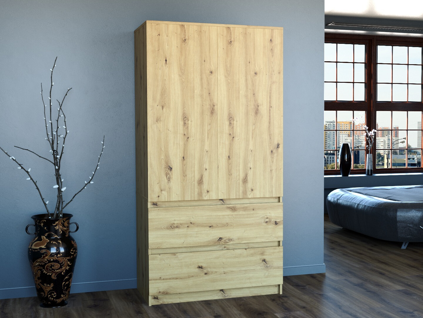 Spinta Elbvelu 116 (Artisan ąžuolas)