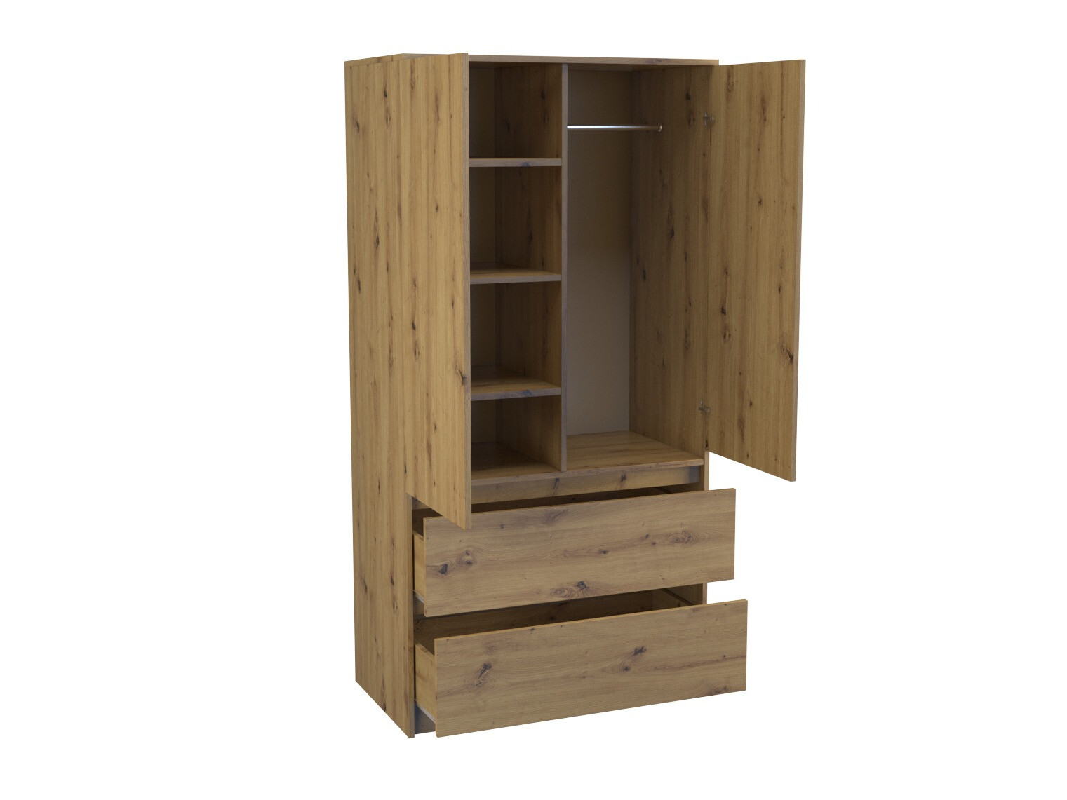 Spinta Elbvelu 116 (Artisan ąžuolas)