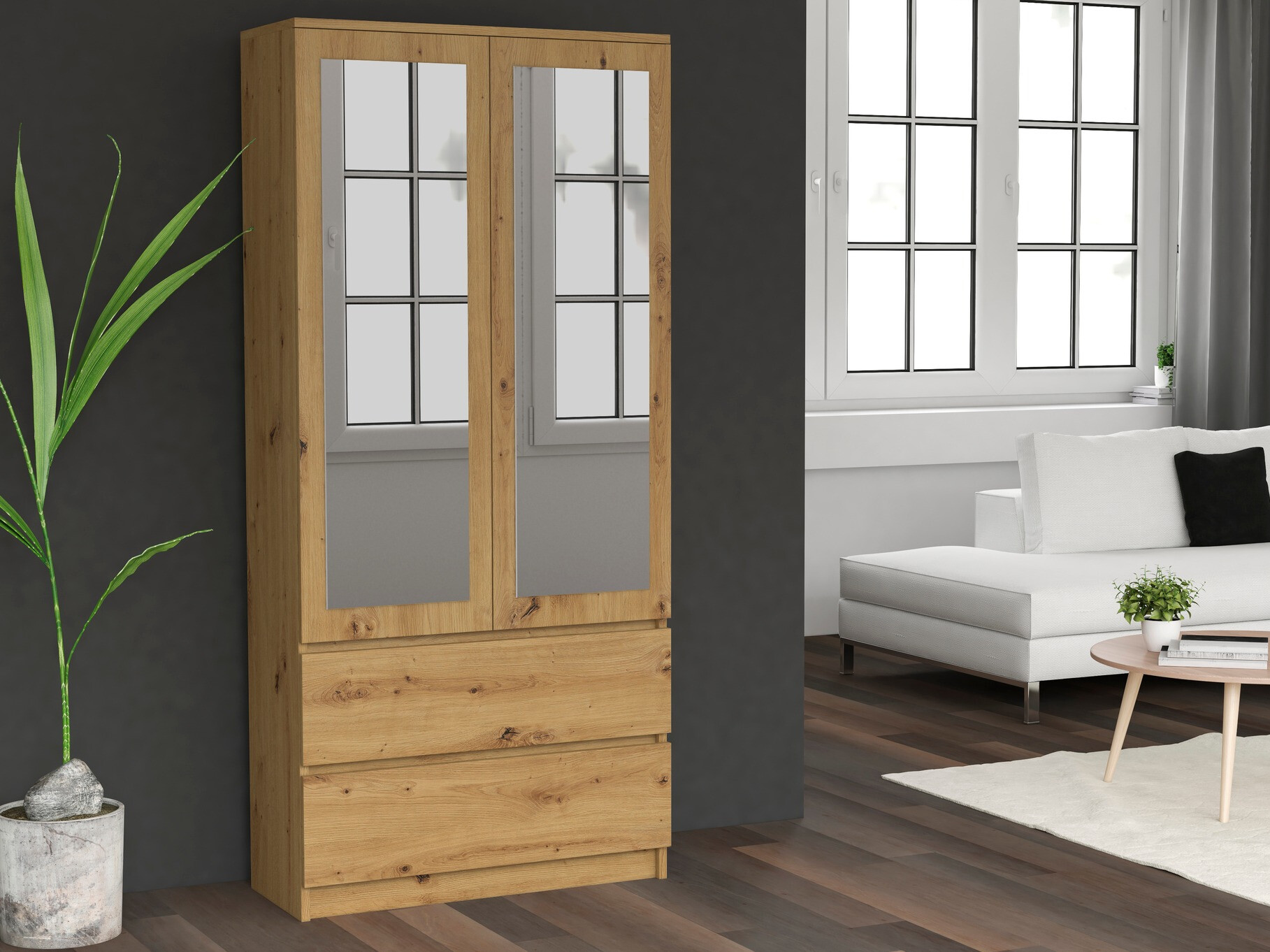 Spinta Elbvelu 116 (Artisan ąžuolas)