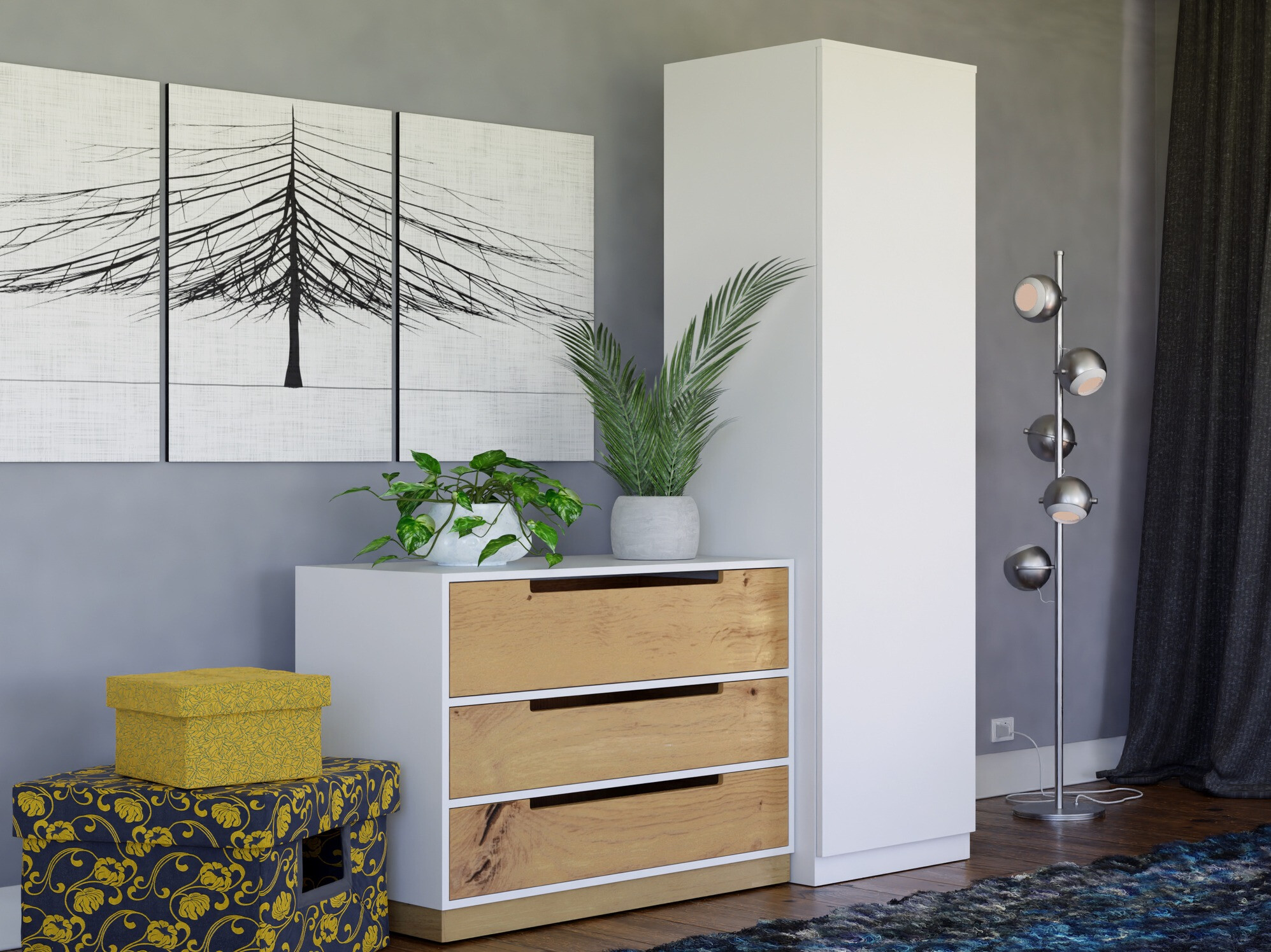 Spinta Elbvelu 118 (Balta)