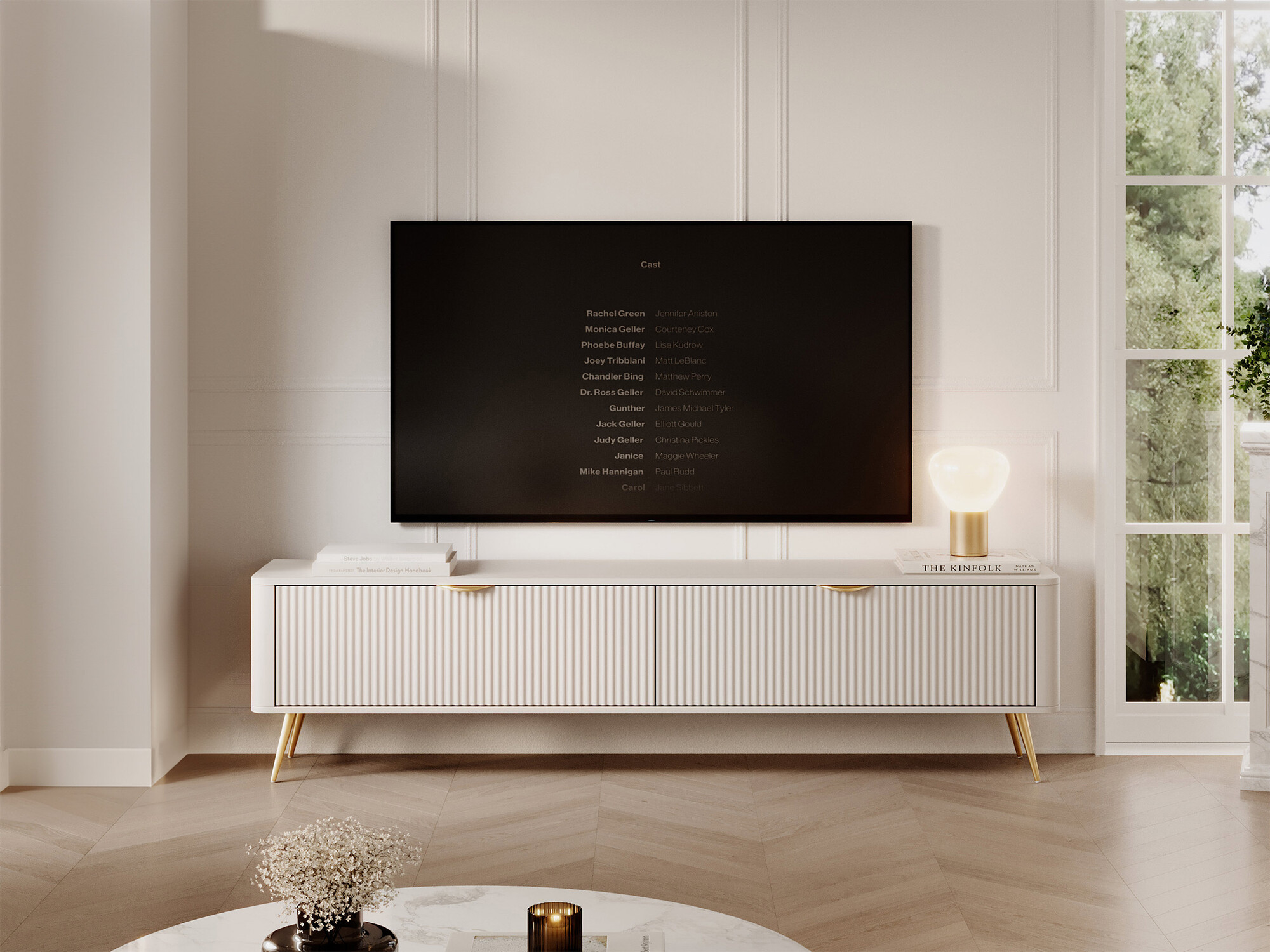 TV staliukas Versoe 105 (Smėlinė)
