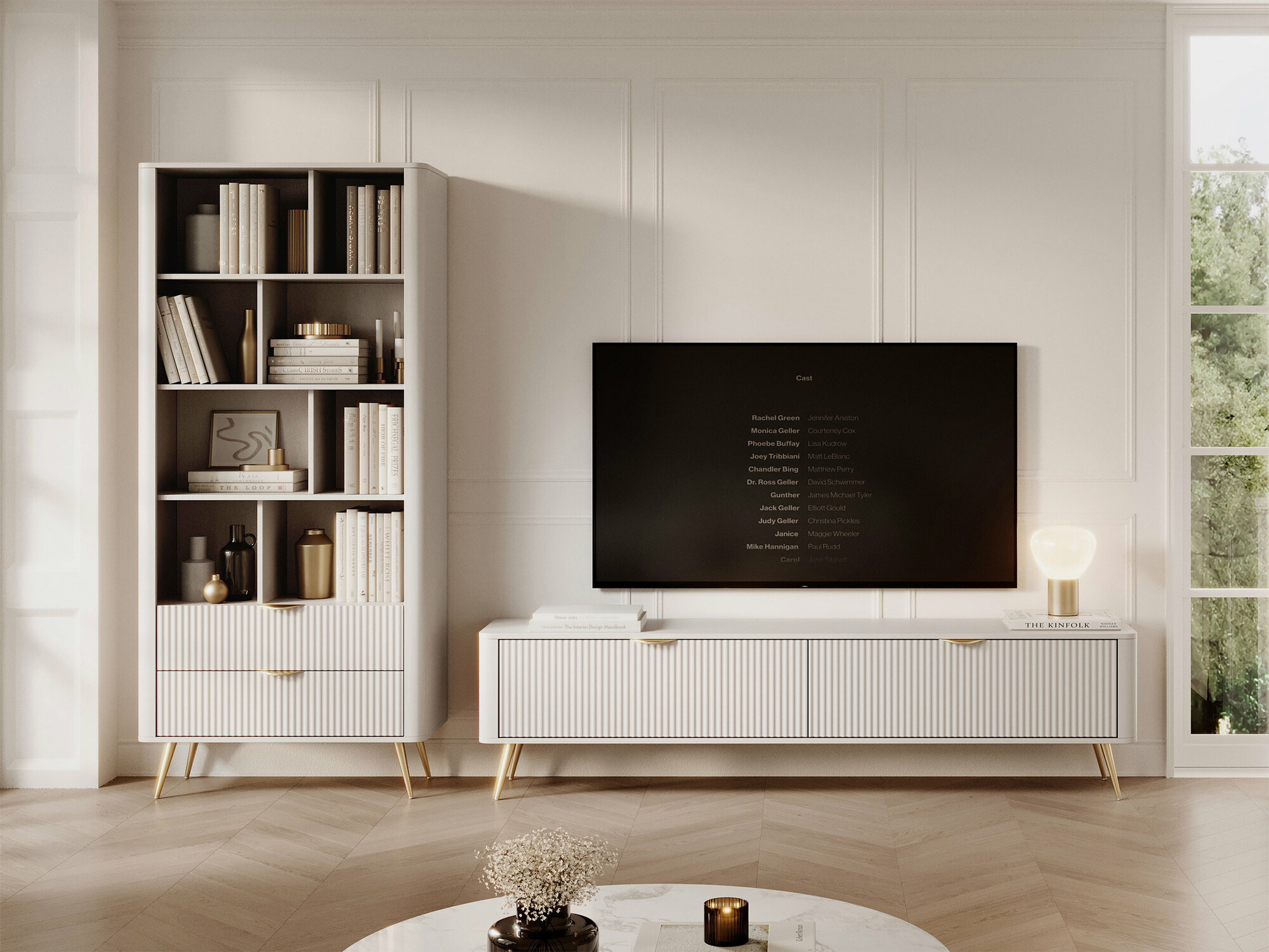 TV staliukas Versoe 105 (Smėlinė)