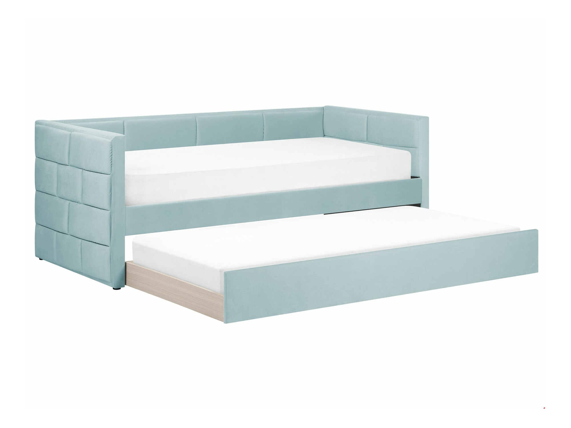 Viengulės lovos su ištraukiama papildoma lova