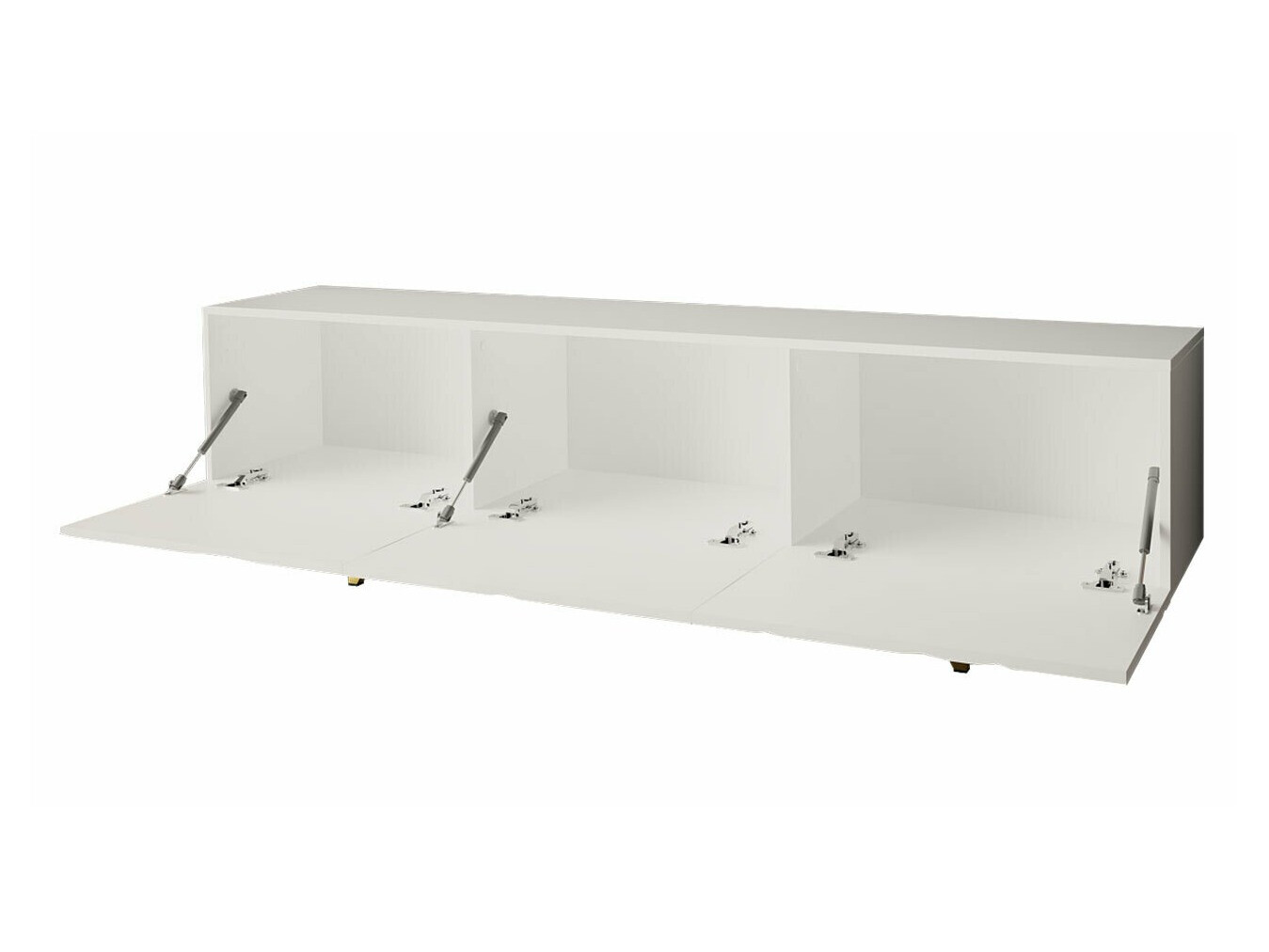 Svetainės komplektas Mavmave 106 (Balta + Blizgi balta)