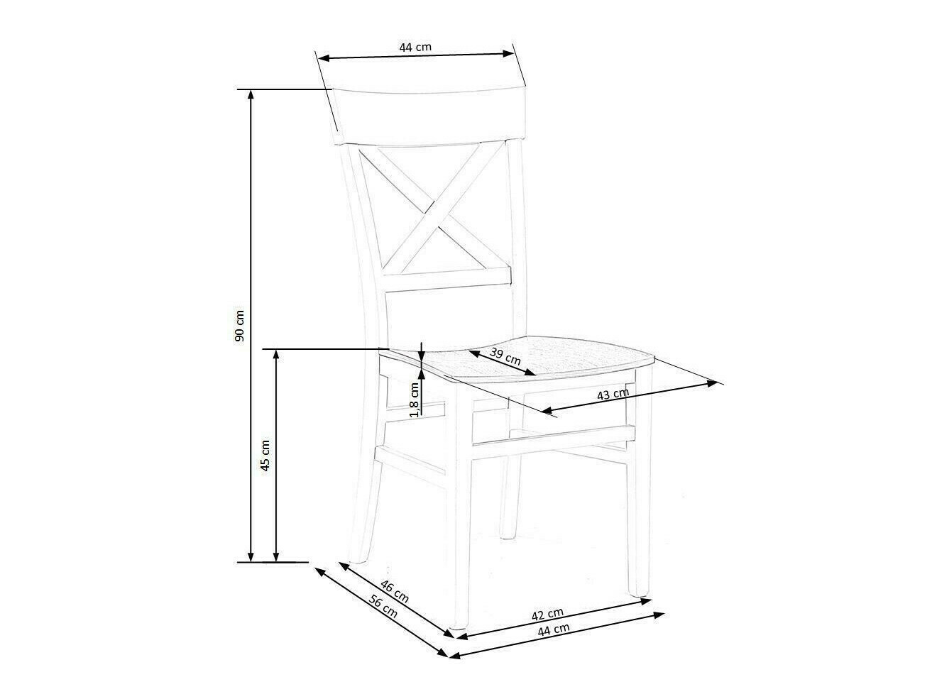 Kėdė Houston 1626 (Juoda + Beige)