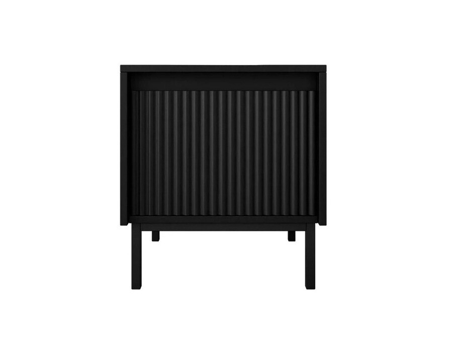 Naktinis staliukas Comfivo Delruva (Juoda)