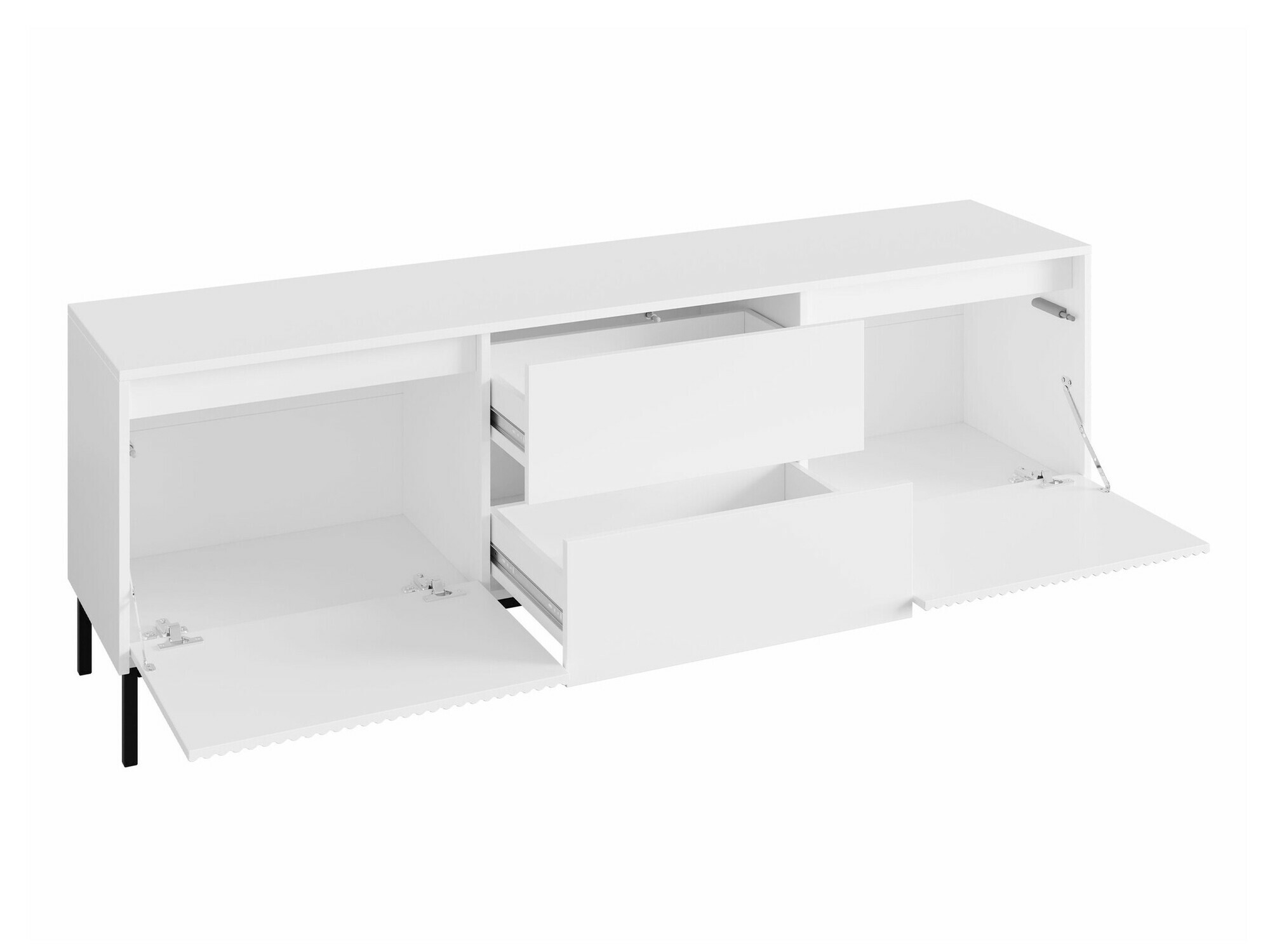 TV staliukas Comfivo Delruva 104 (Juoda)
