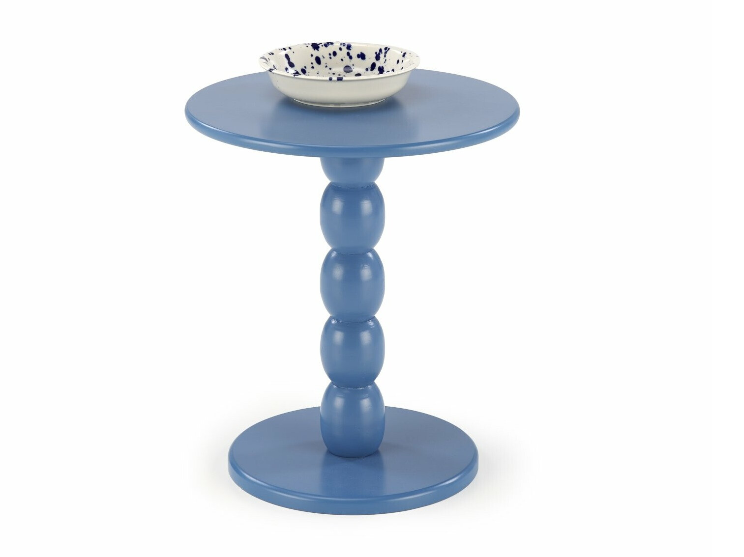 Mėlyni žurnaliniai staliukai