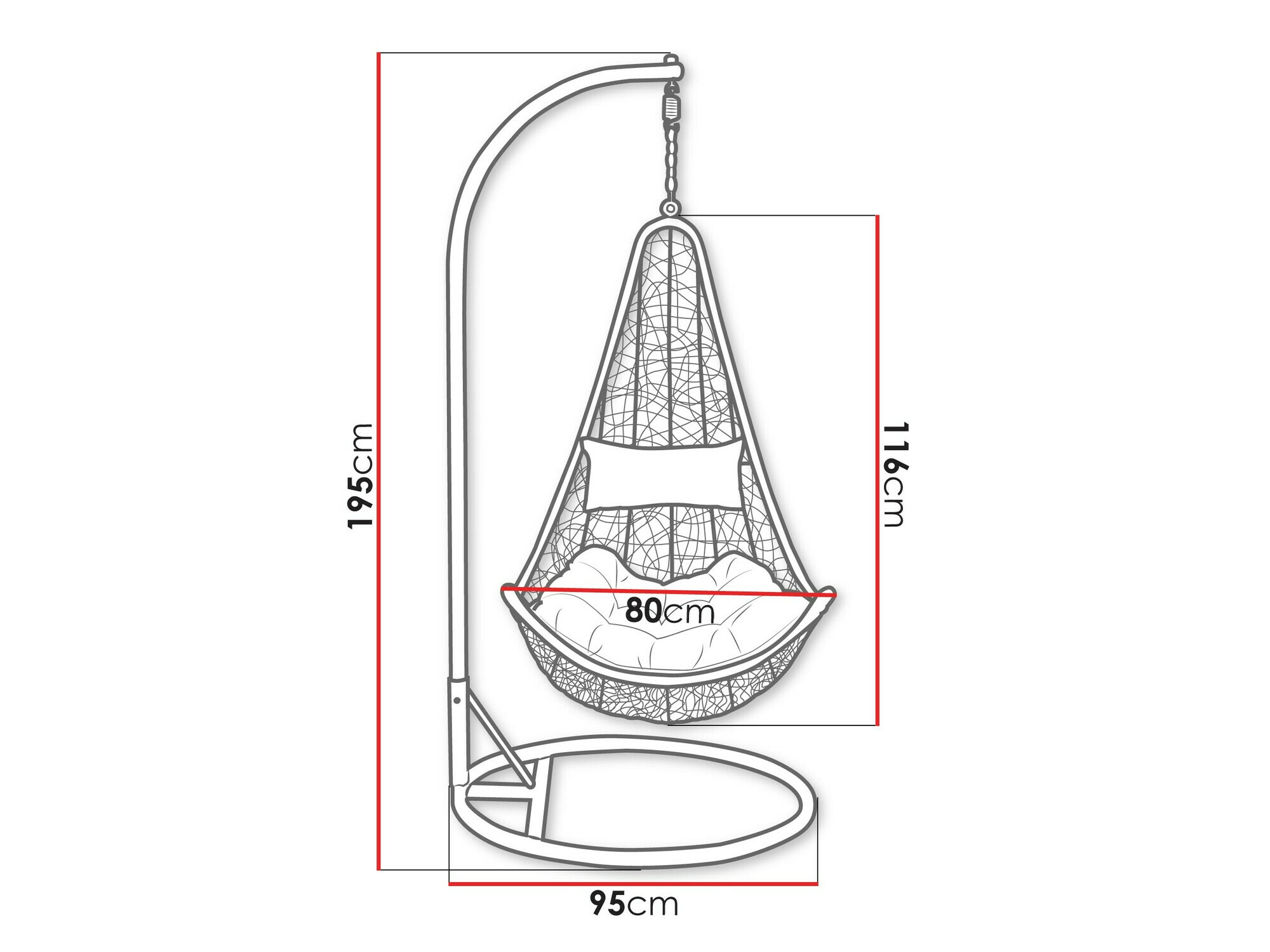 Supamas krėslas Comfivo 313 (Pilka)