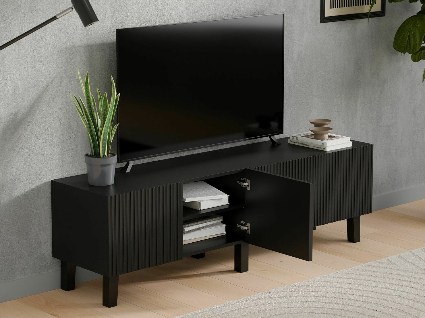 TV staliukas Springfield 280 (Juoda)