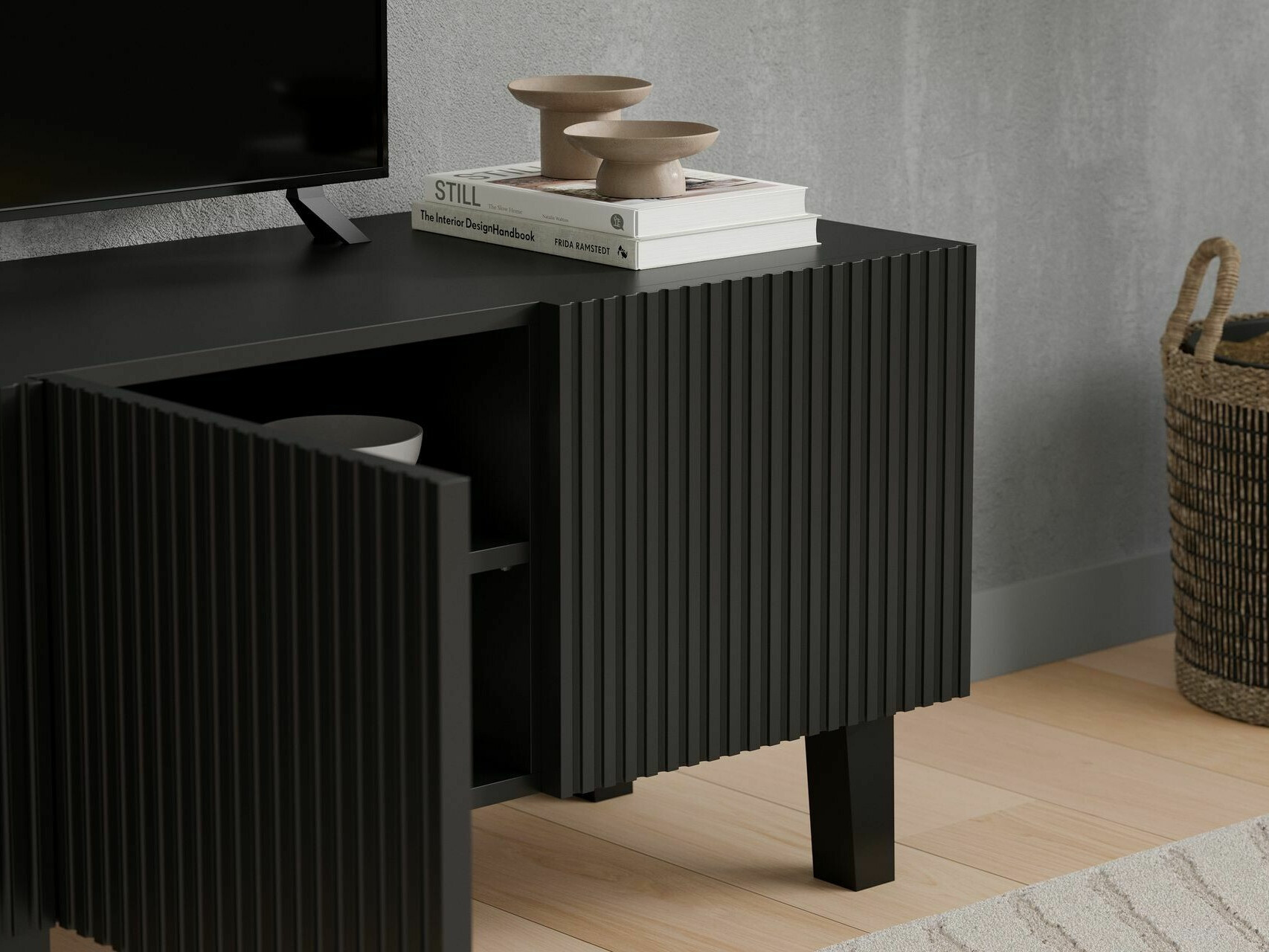 TV staliukas Springfield 280 (Juoda)