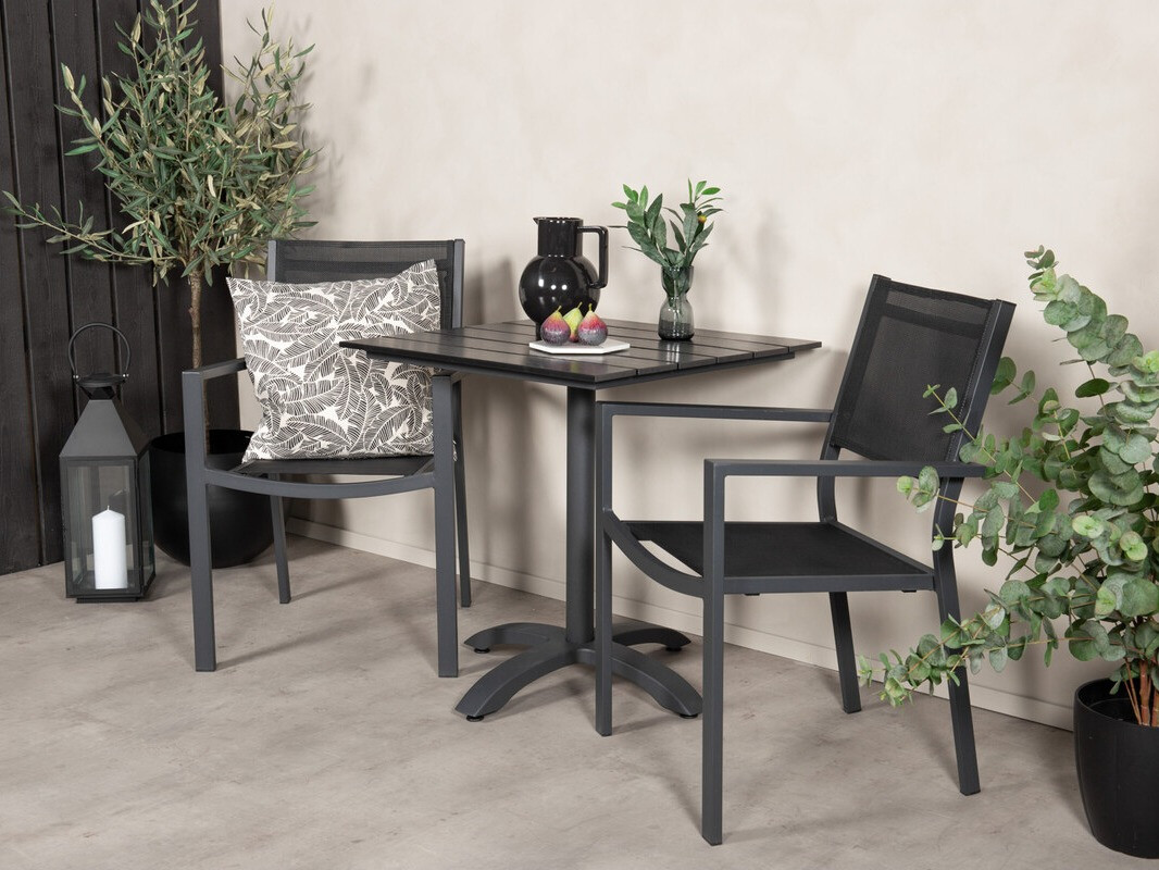 Balkono komplektas Dallas 4407 (Juoda)