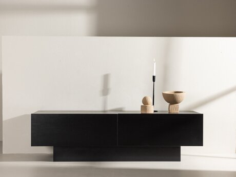 TV staliukas Dallas 4416 (Juoda)