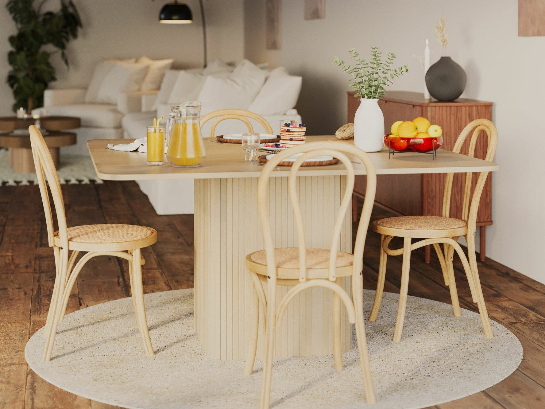 Stalas Evarleva 109 (Šviesi ruda)