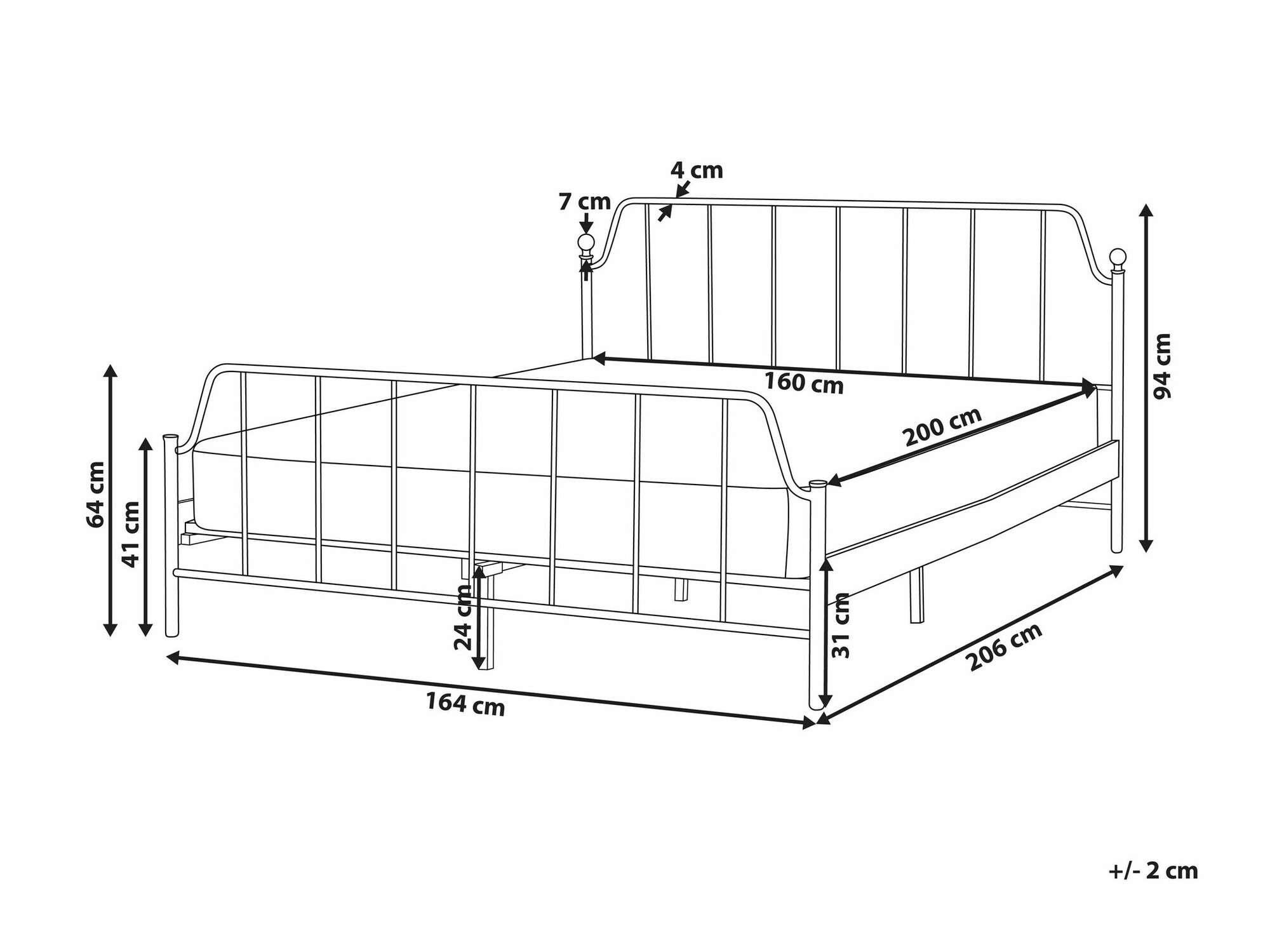 Lova Berwyn 1993 (Juoda)