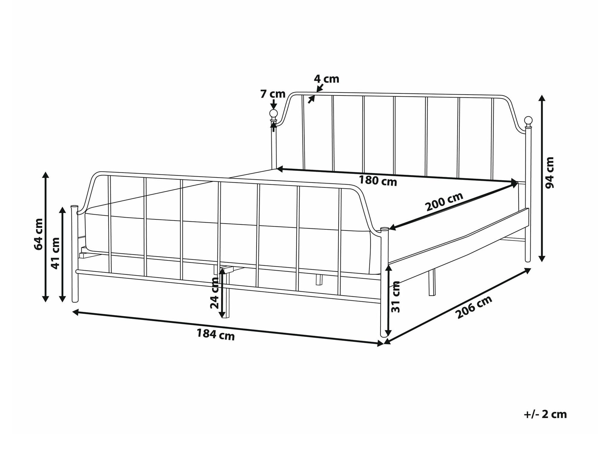 Lova Berwyn 1993 (Juoda)