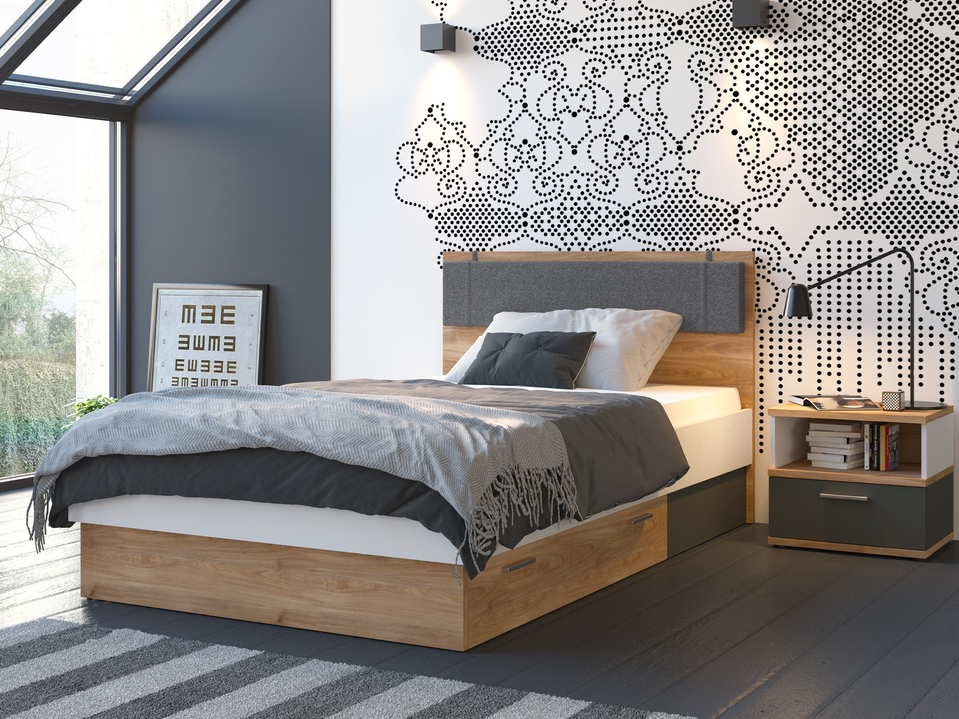 Naktinis staliukas Tolfela 104