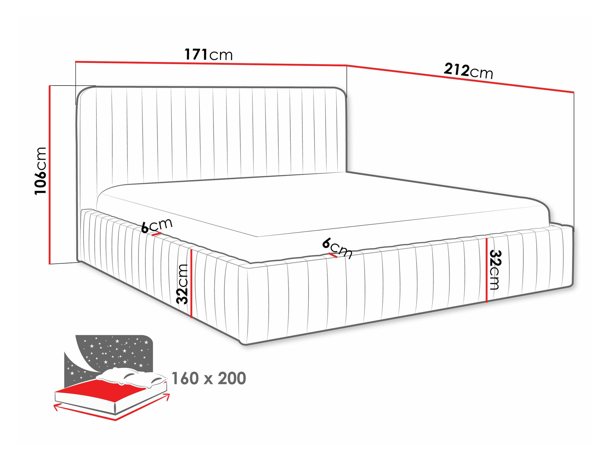 Lova TrendyNest Caprion (Velluto 14)
