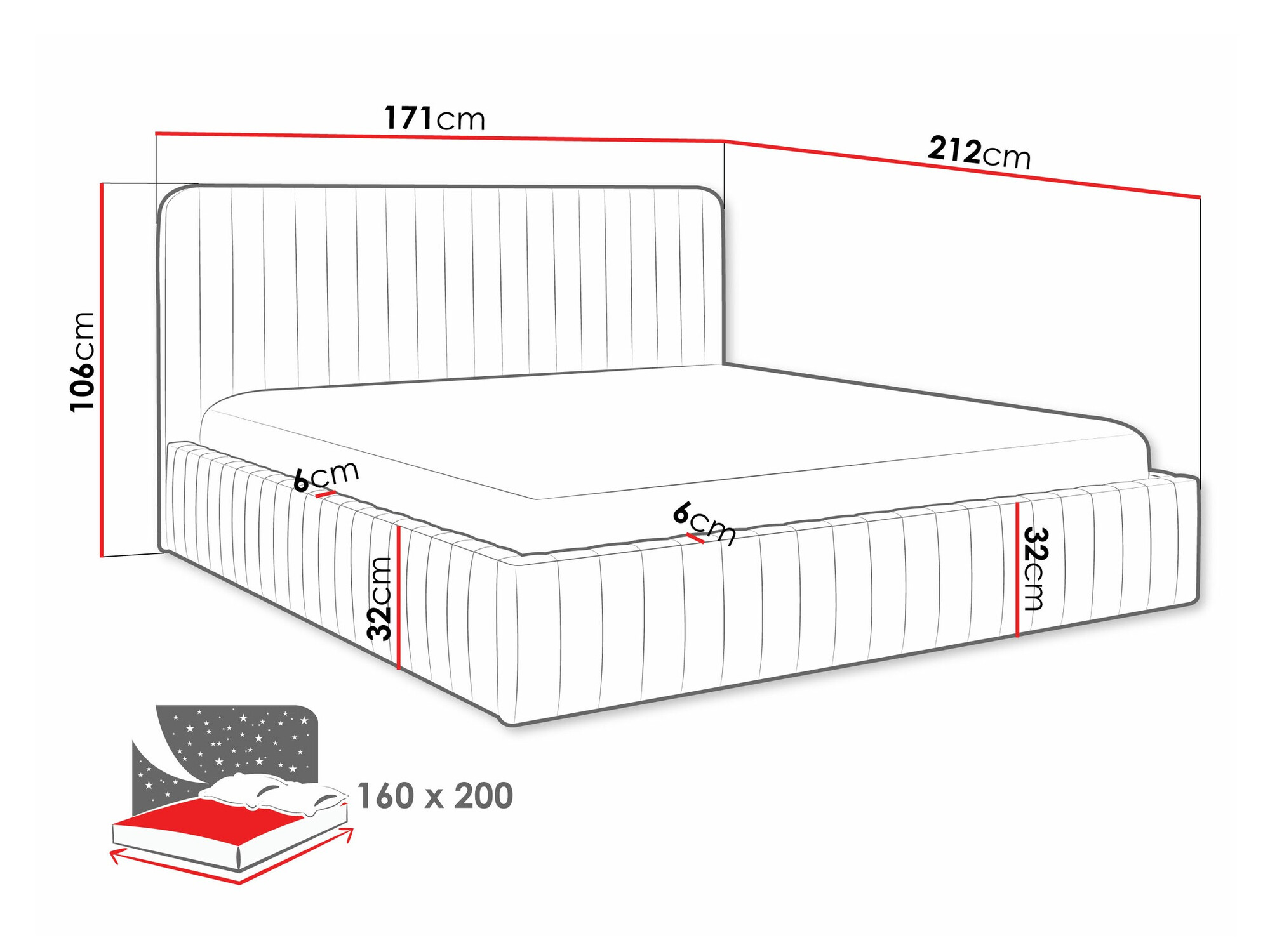 Lova TrendyNest Caprion (Velluto 18)