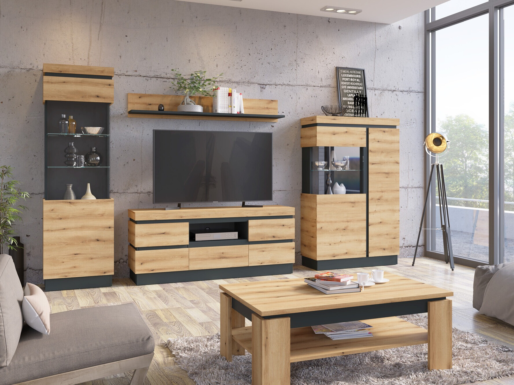 Žurnalinis staliukas Enocira 110