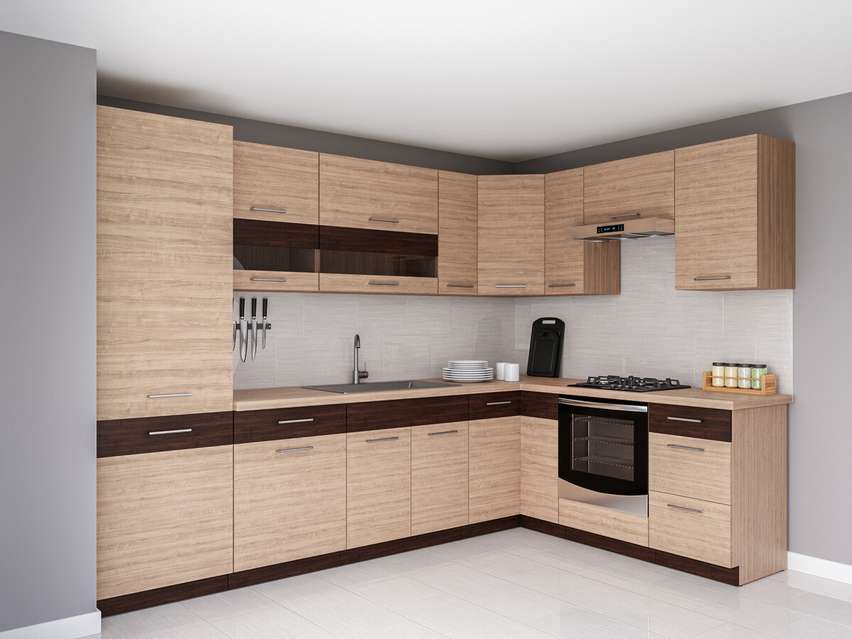Modulinis virtuvės komplektas Mode Light 129