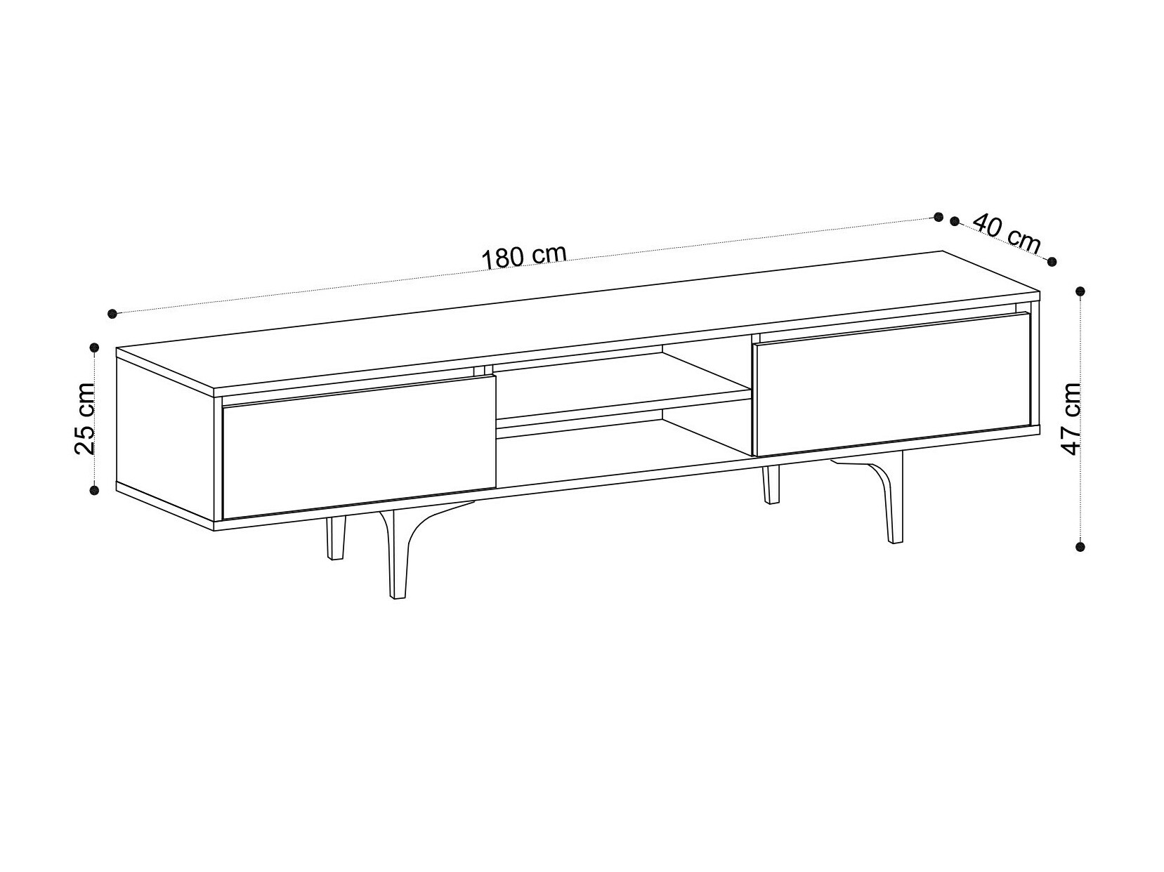 TV staliukas Sonliro 125