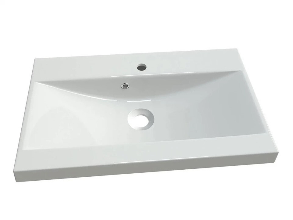 Vonios komplektas Sarasota 140 (Blizgus pilkas + Balta)