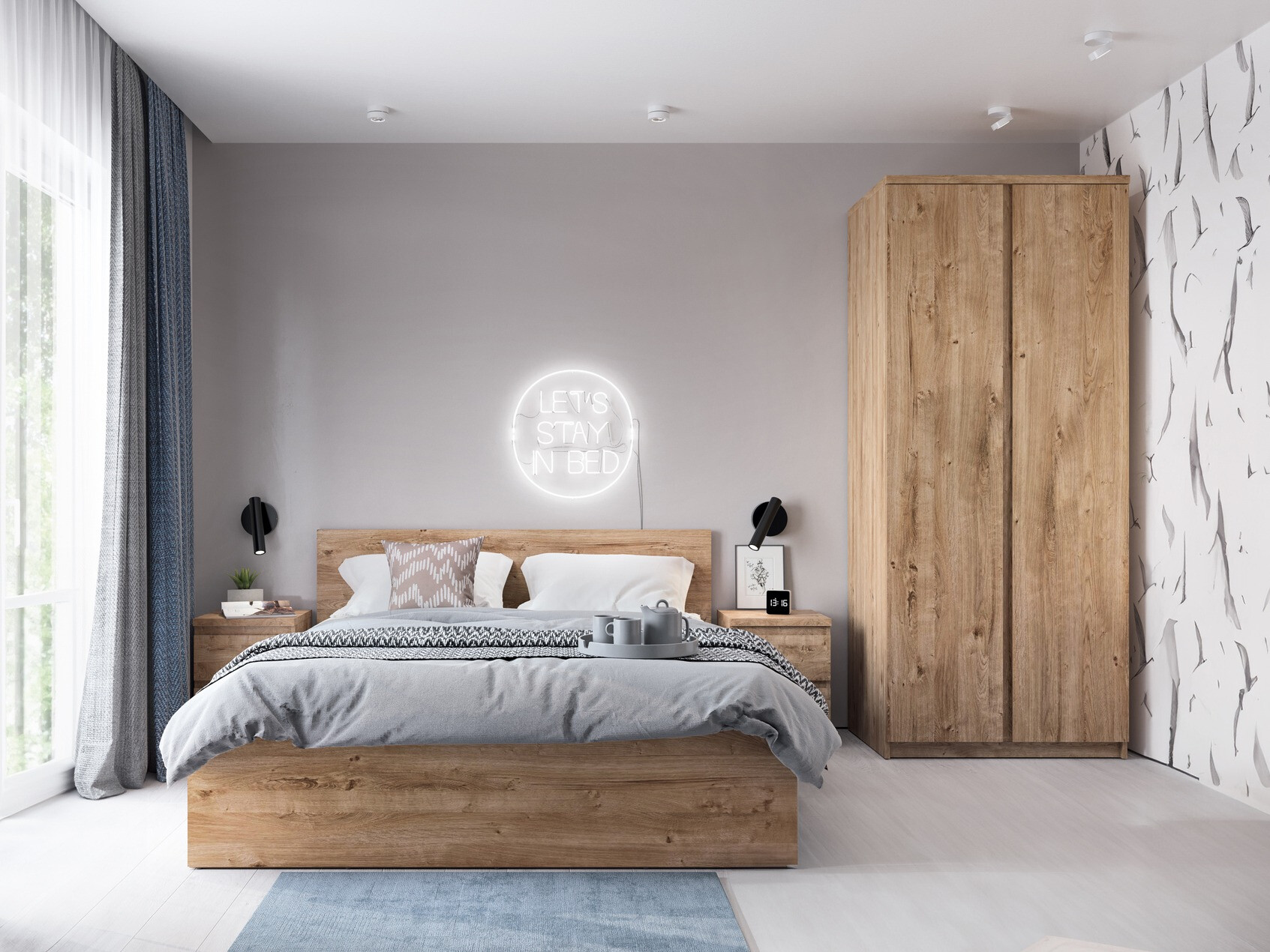 Miegamojo komplektas Merfere 124