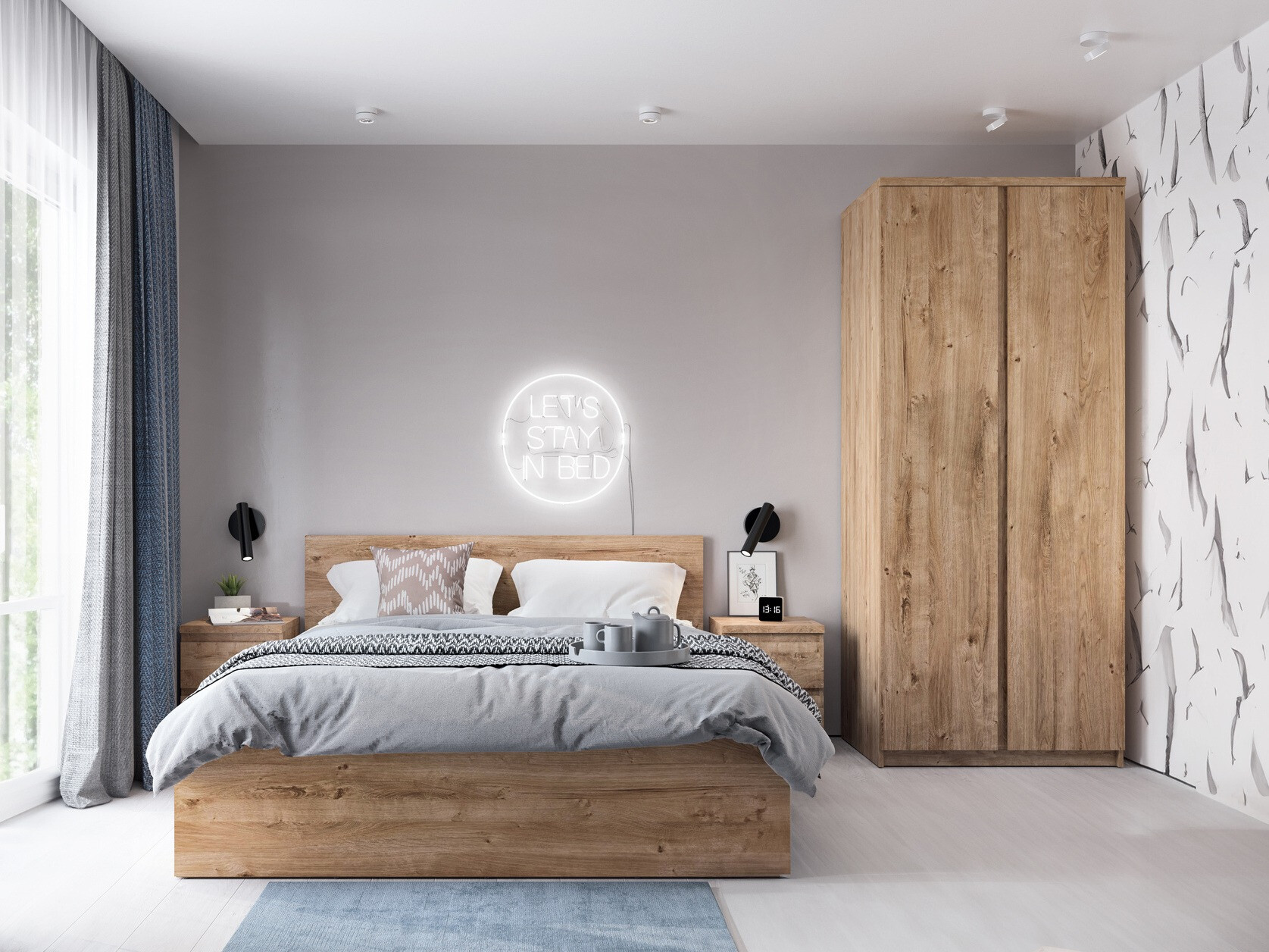 Miegamojo komplektas Merfere 124