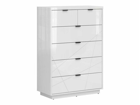 Komoda Fivale 119 (Blizgi balta + Balta)