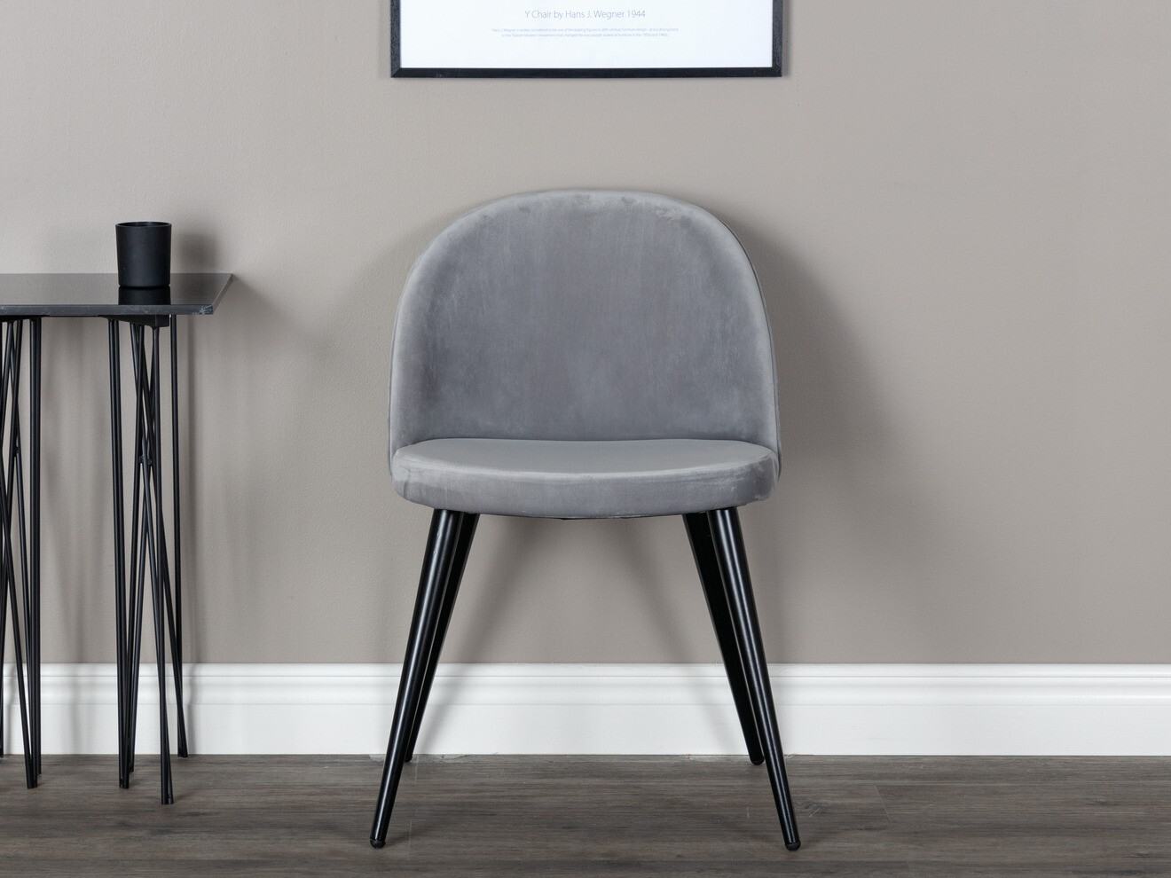 Kėdė Dallas 3809 (Pilka + Juoda)